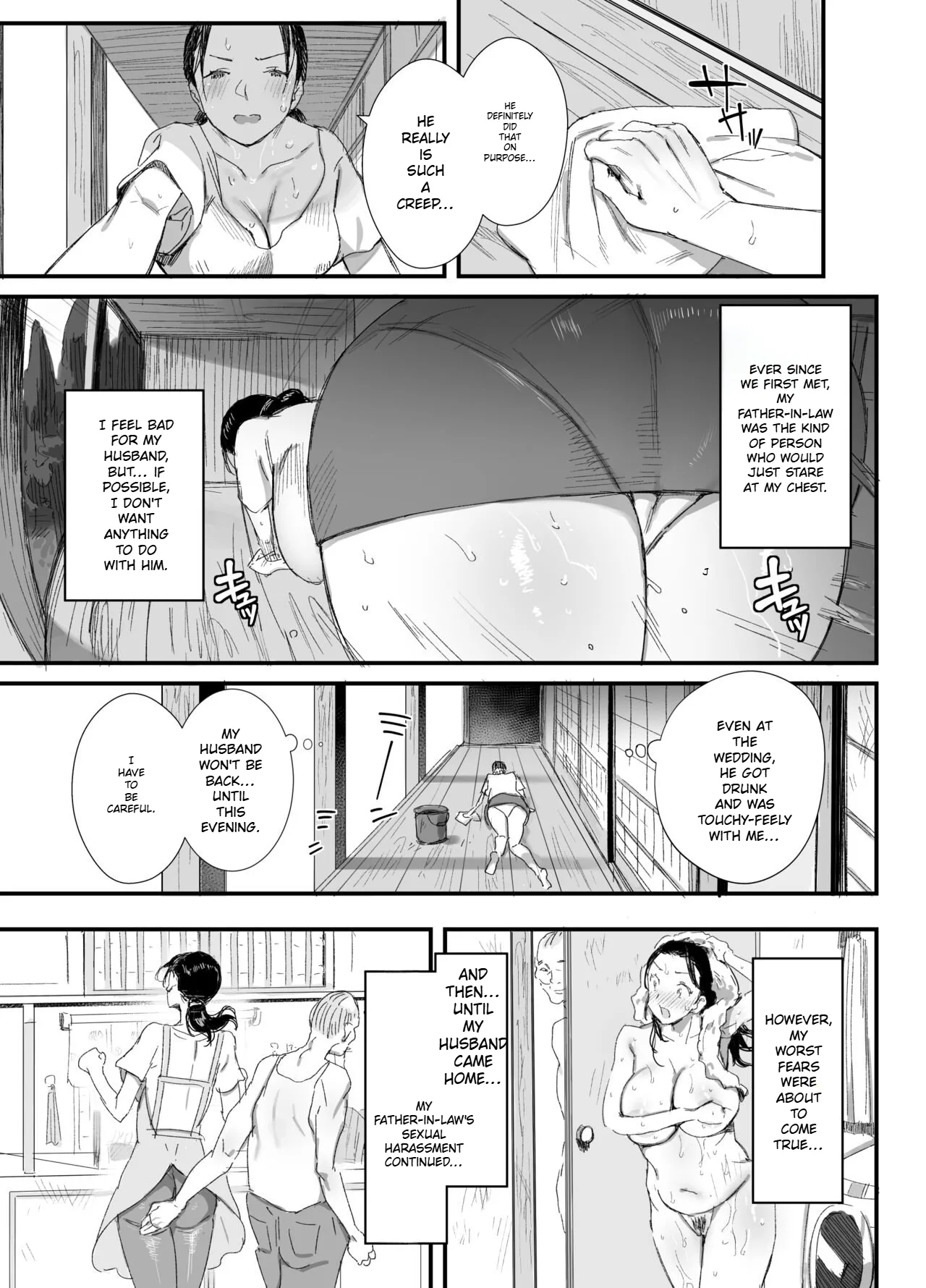A Perverted Father-in-Law Living in the Countryside and His Daughter-in-Law Raising Children page 10 full