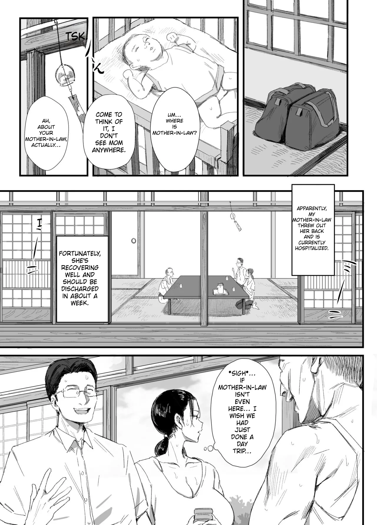 A Perverted Father-in-Law Living in the Countryside and His Daughter-in-Law Raising Children page 4 full