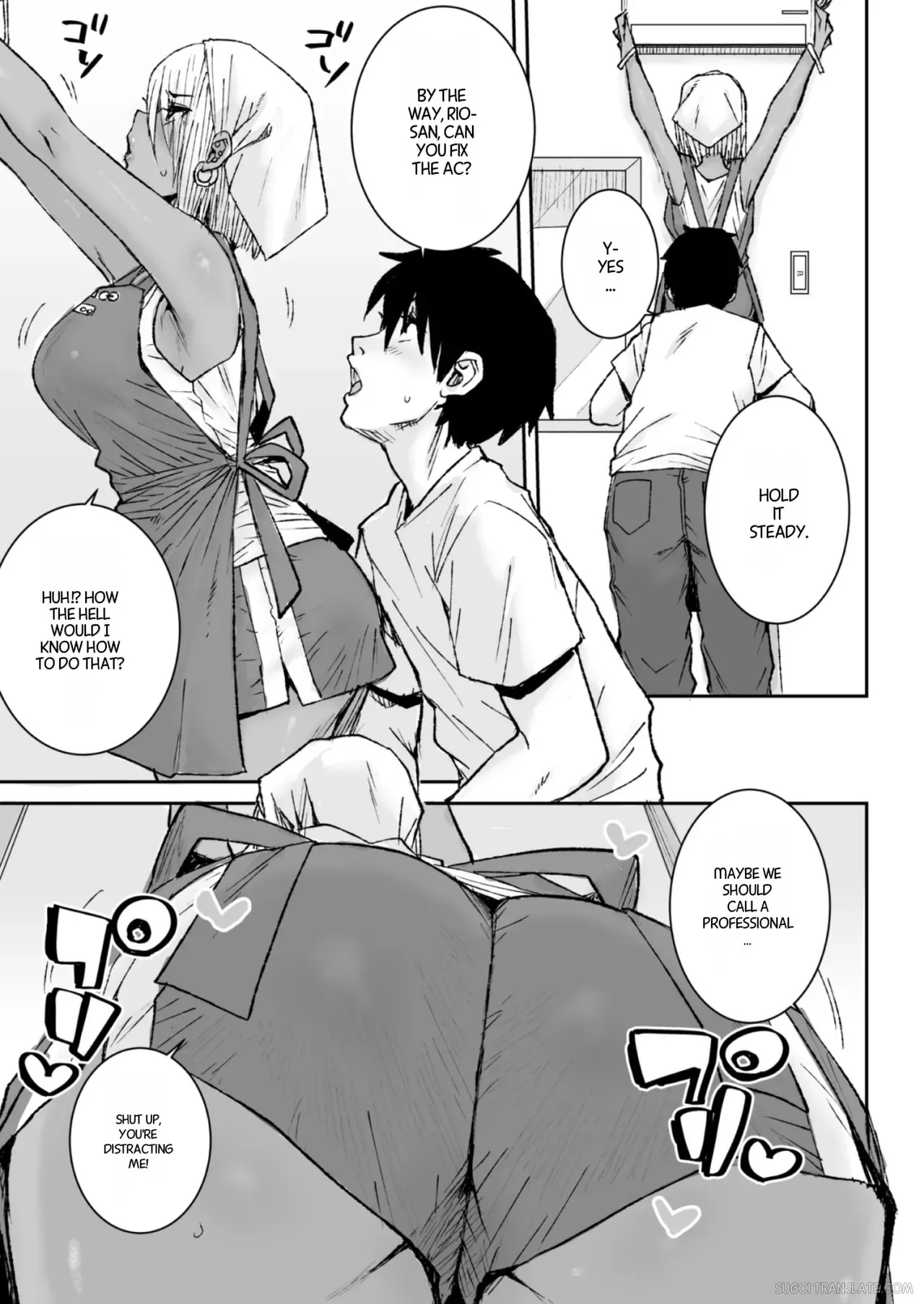 Kuro Gal Bijo Kanrinin-san  Nama-nakadashi futatabi! page 4 full