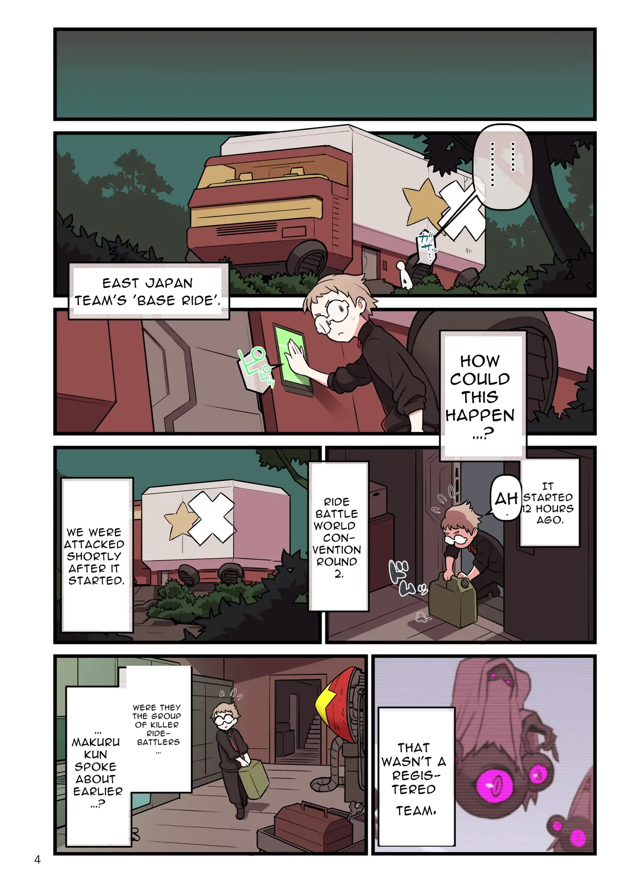 SUPER DENDO RIDE BATTLE page 4 full