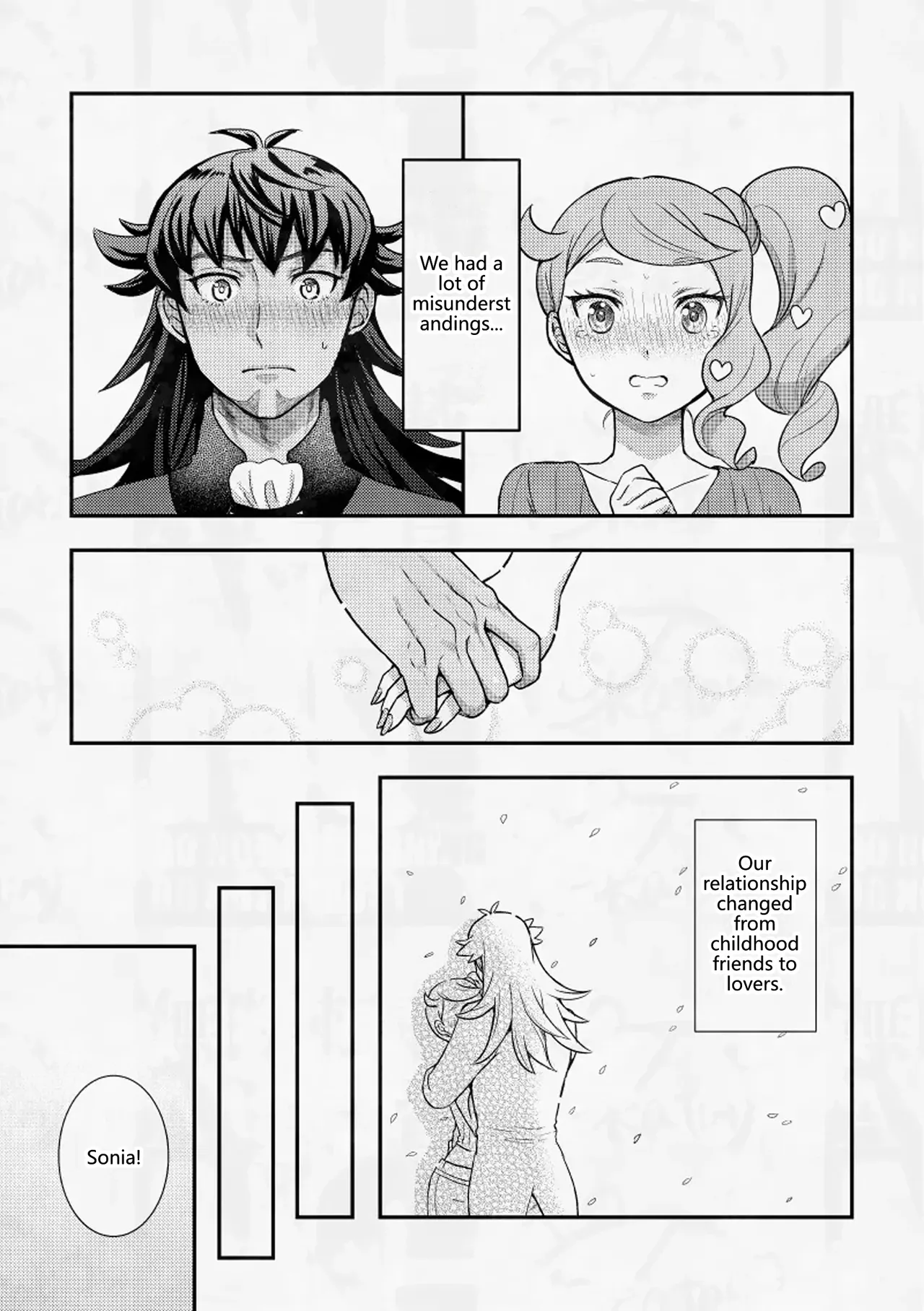 My Childhood Friend and Cute Girlfriend Is Soft on Me After All! page 3 full