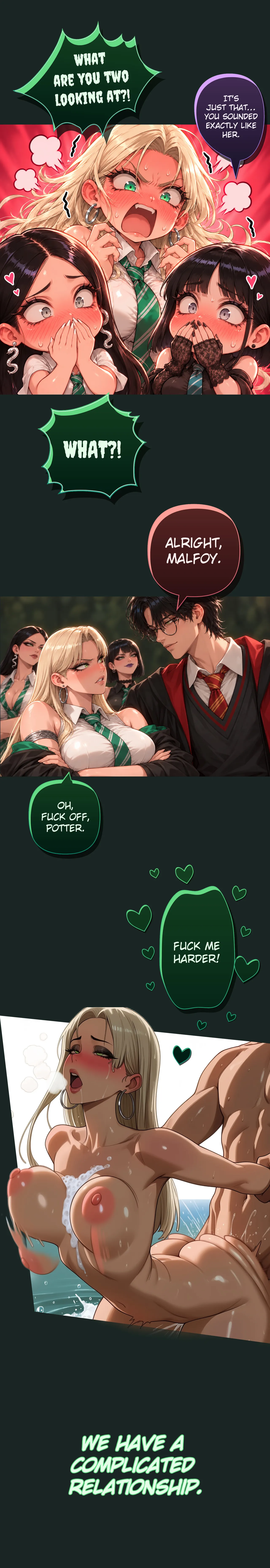 Malfoy's bet - Chapter 1 page 3 full