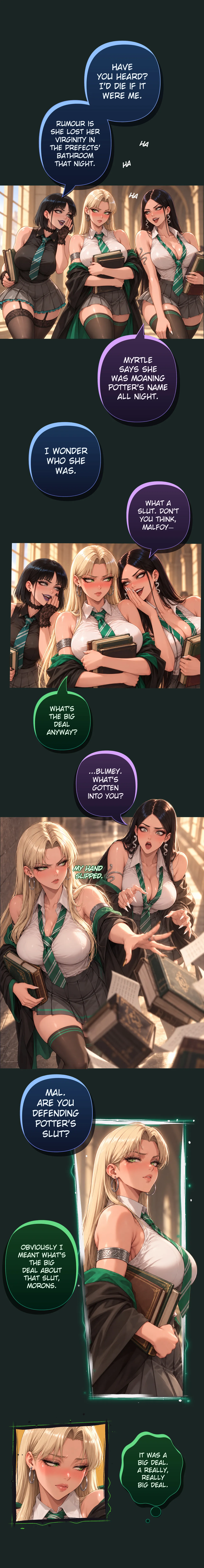 Malfoy's bet - Chapter 1 page 4 full