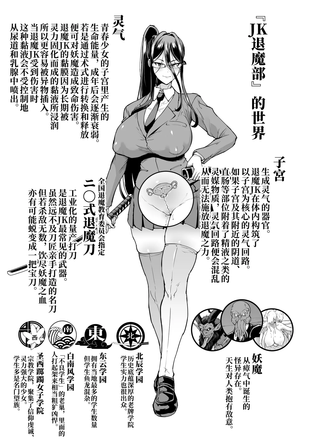 JK Taimabu Season 5  | JK退魔部 Season5 page 4 full