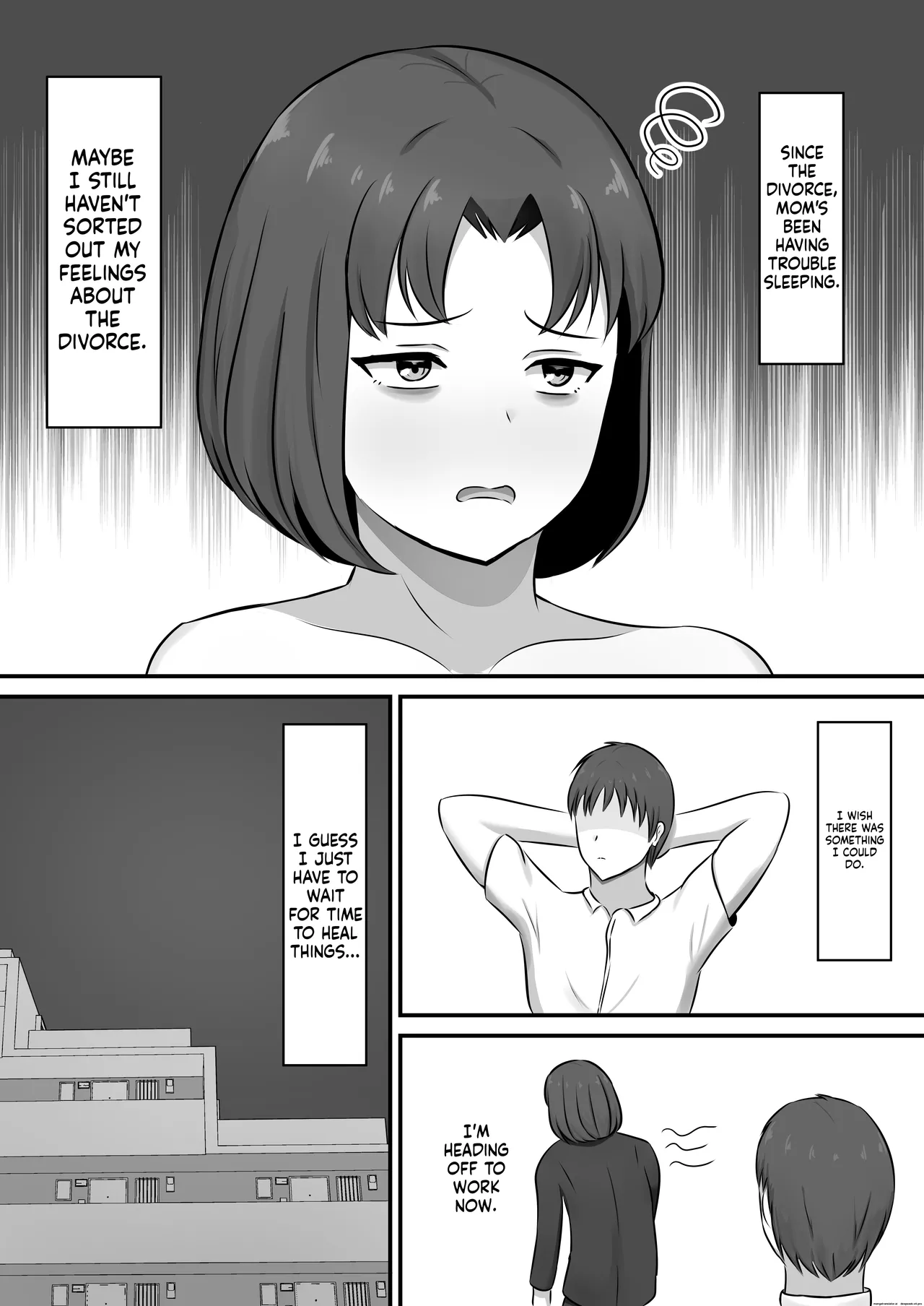 Yokkyuufuman de Fuminshou no Haha ni Yobai shita Hanashi page 4 full