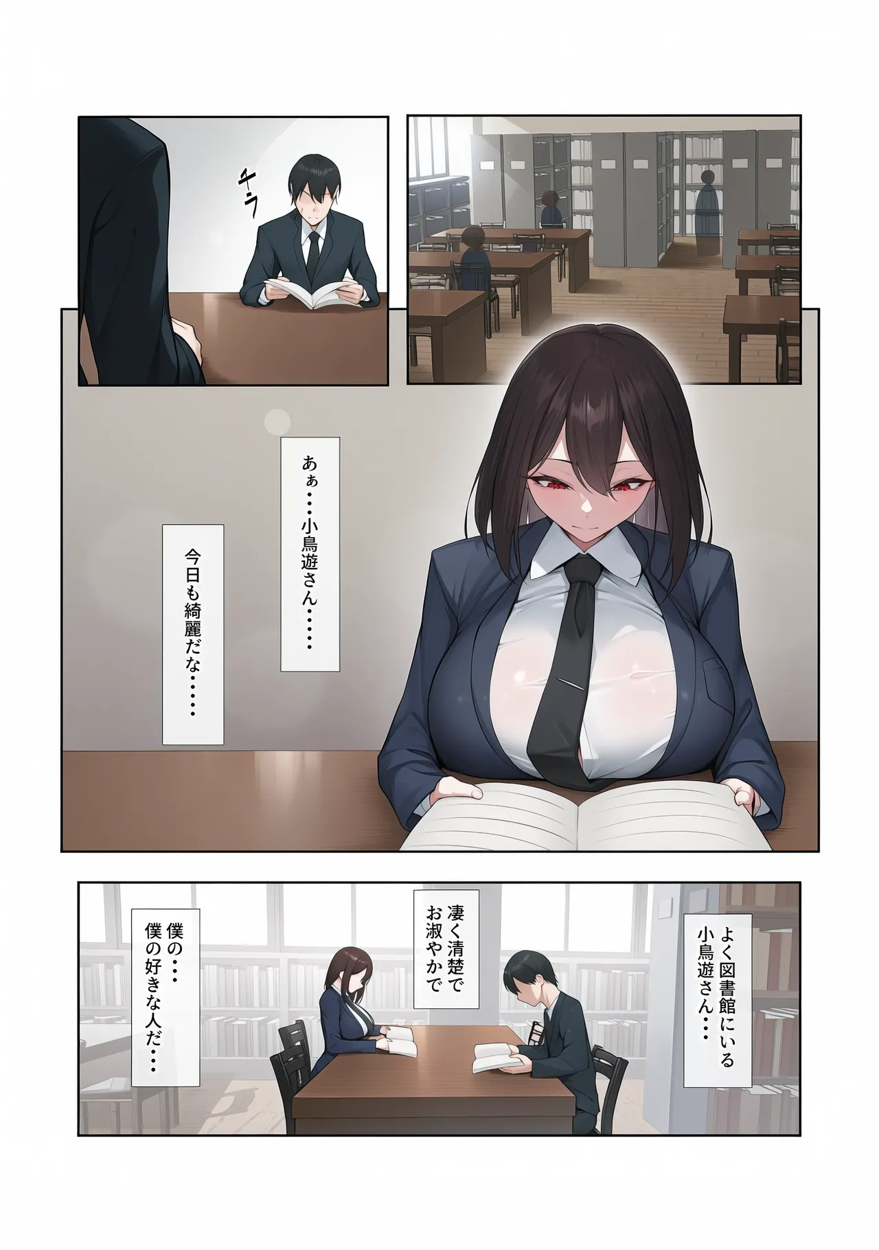 僕だけ知らない彼女の「姿」。 page 3 full