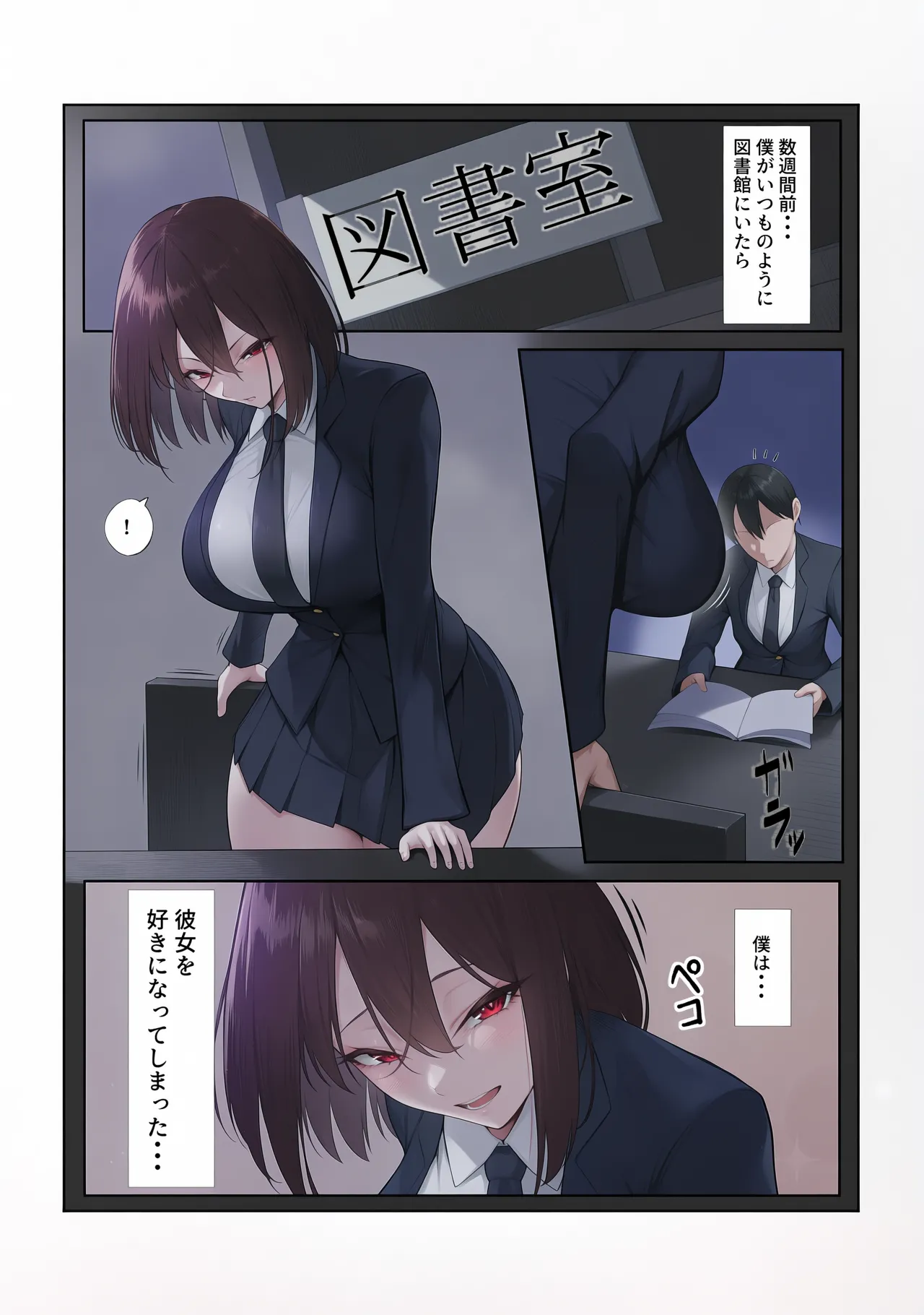 僕だけ知らない彼女の「姿」。 page 4 full