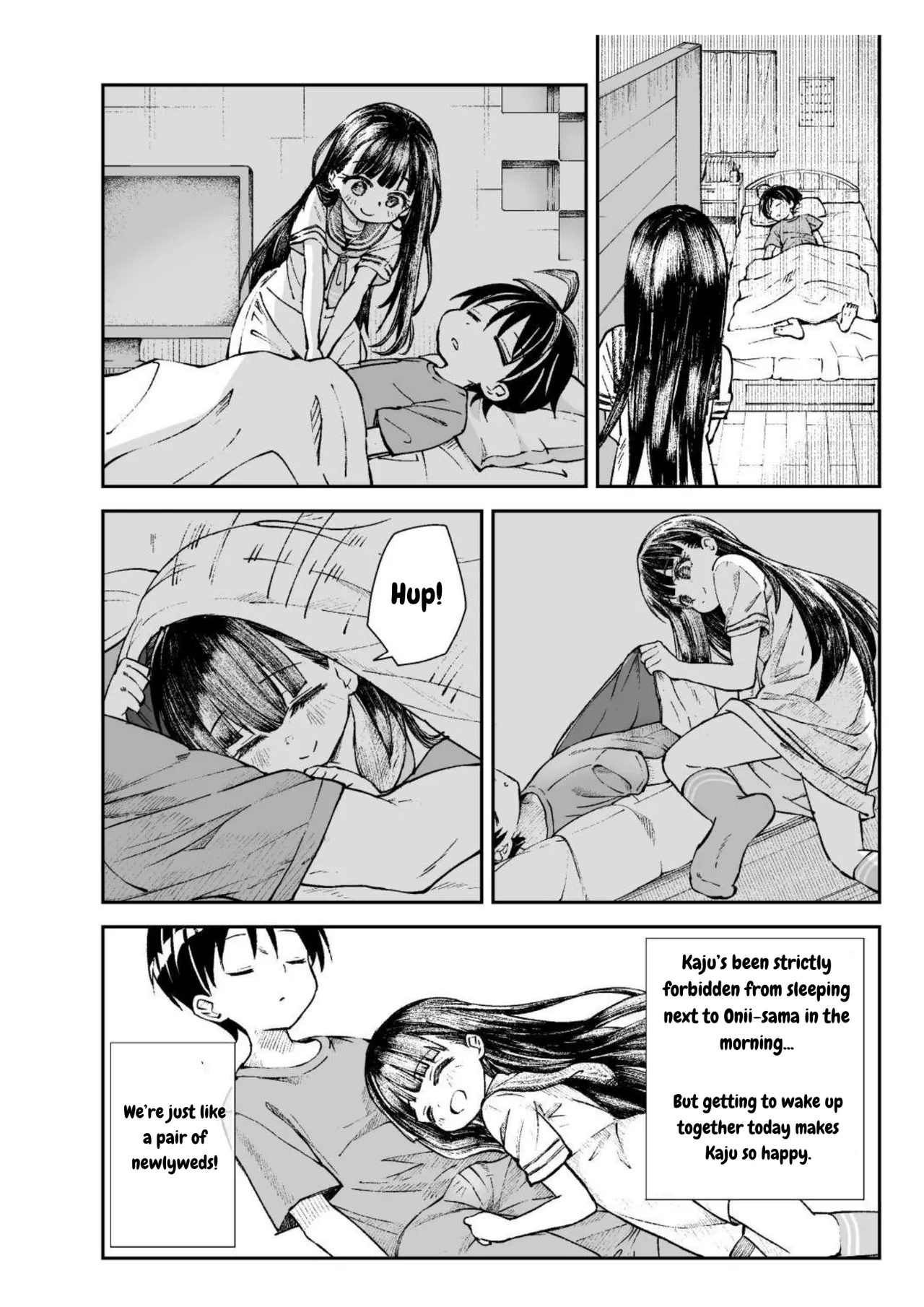 Kaju’s Secretly Taking Big Brother’s First Time. page 5 full