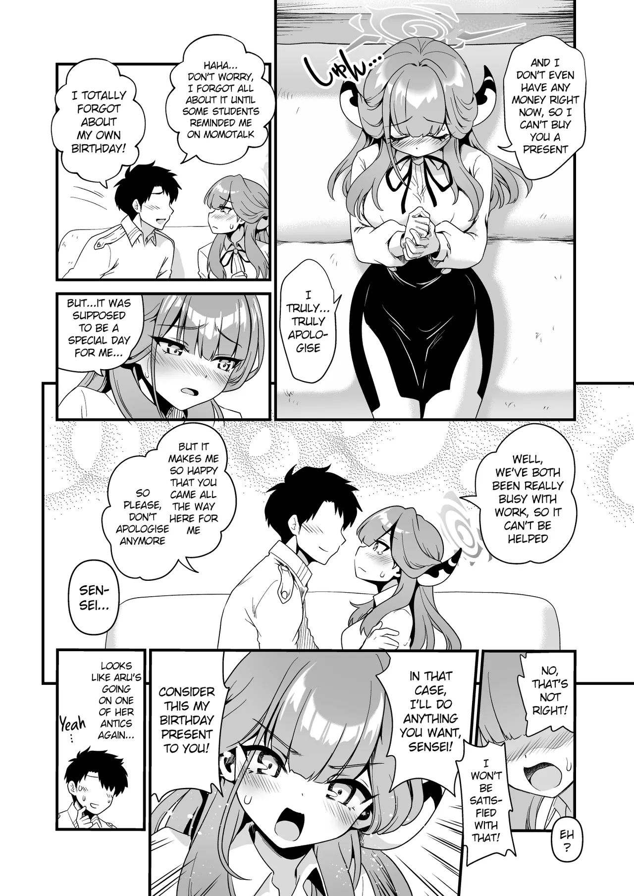 Sensei no Negaigoto | Sensei's Request page 7 full