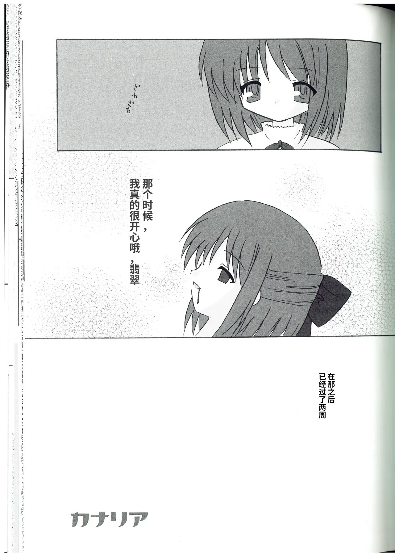 【机翻】月姬同人本《カナリア/金丝雀》Canaria（Tsukihime page 2 full