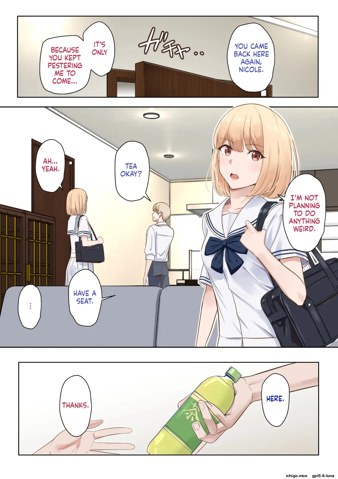 Kimi ga Tame. ~Ninakawa Nicole no Raihou~ | For Your Sake. ~The Visit of Nicole Ninagawa~ page 2 full
