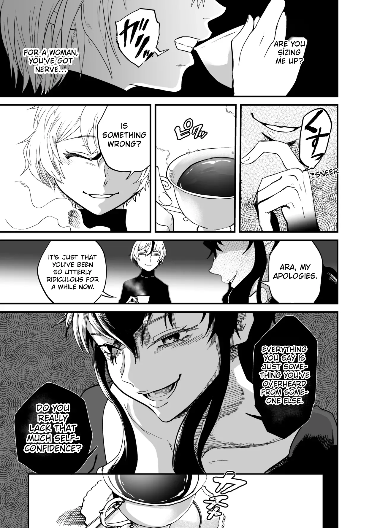 Josei Besshi-kun Futanari Haiboku Katei page 8 full