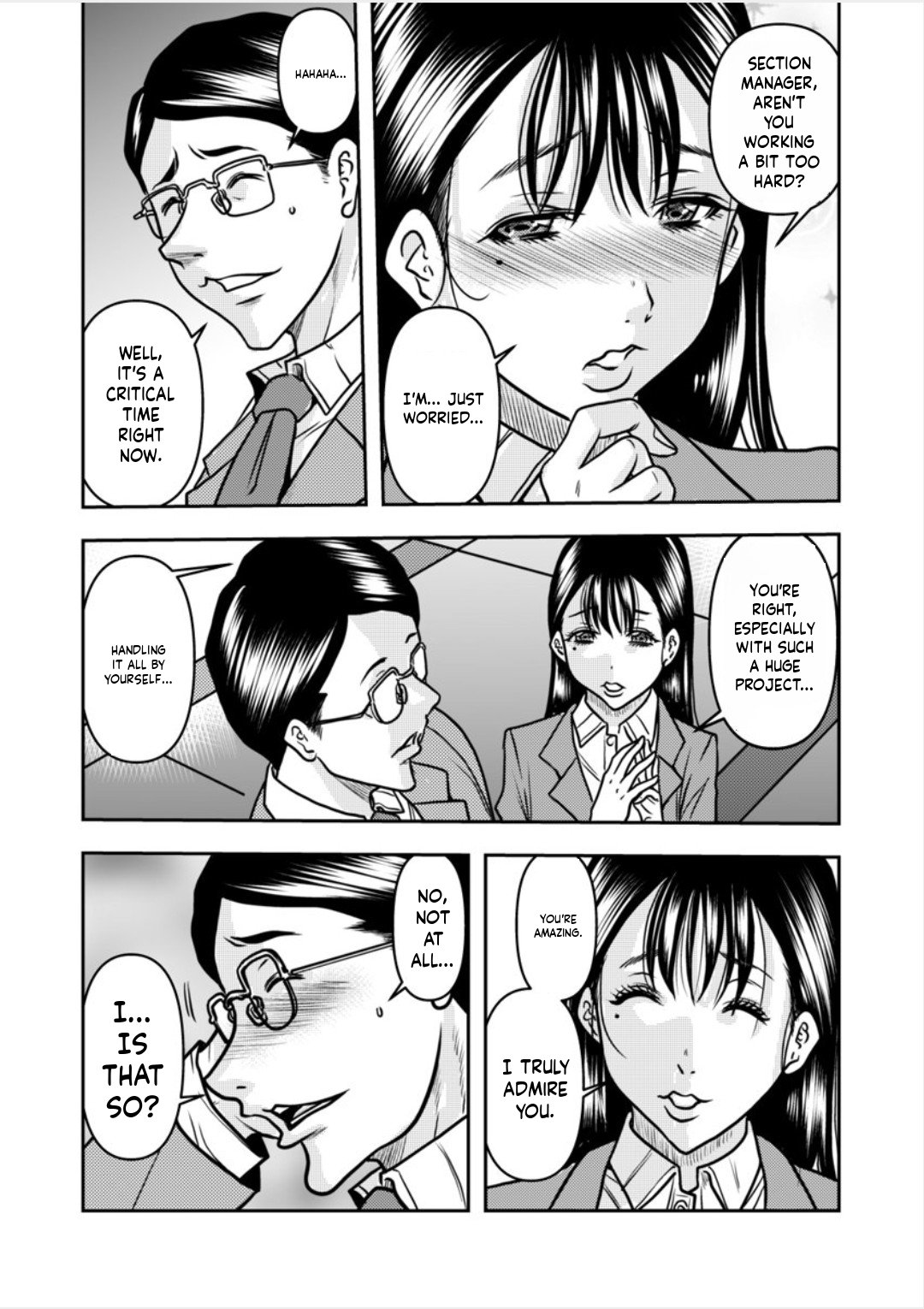 Contract wife - The days of being embraced by her husband's boss began for her husband - 10 page 5 full