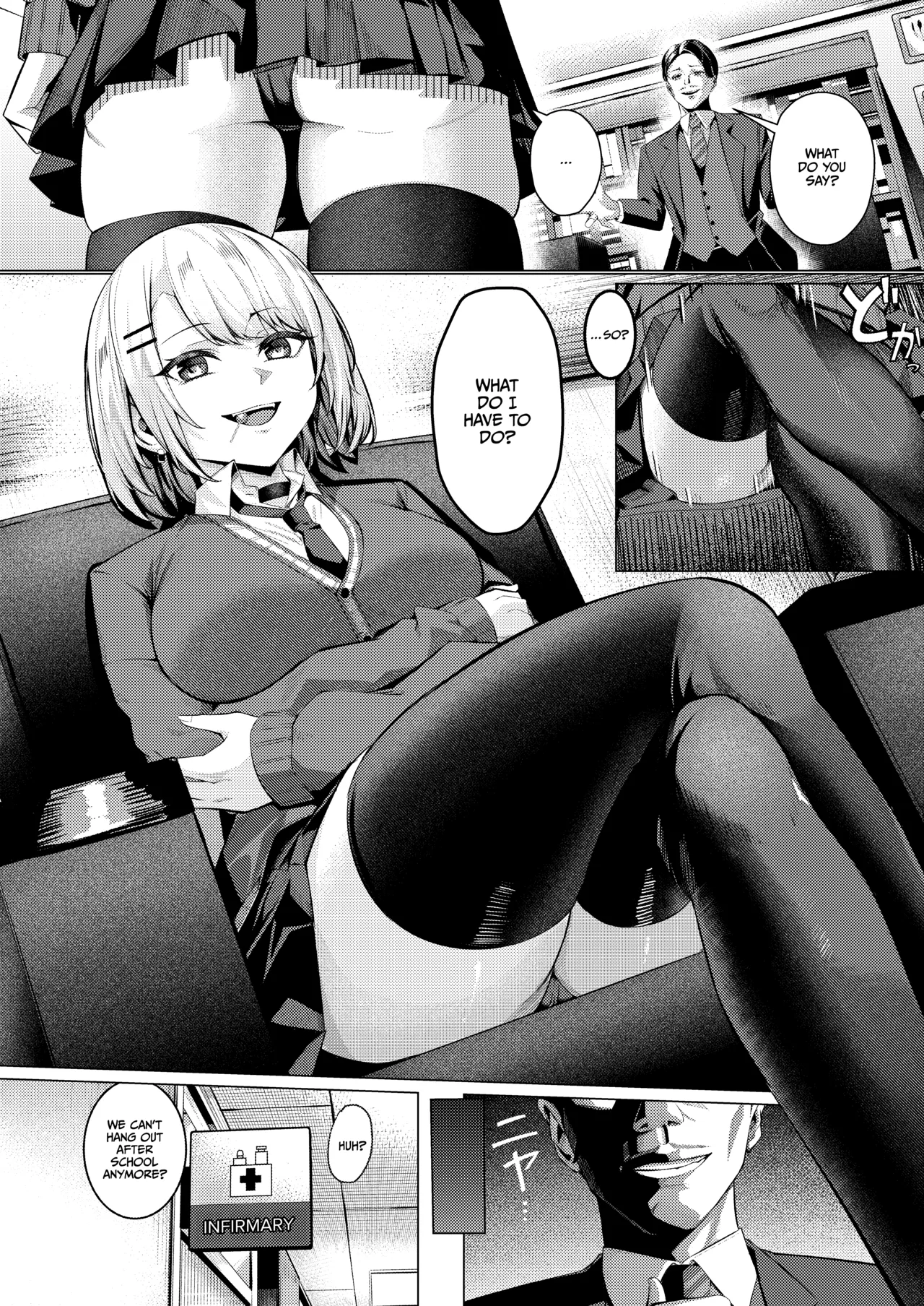Yankee-chan ga Netorarete Kyokon no Toriko ni Naru Hanashi page 6 full