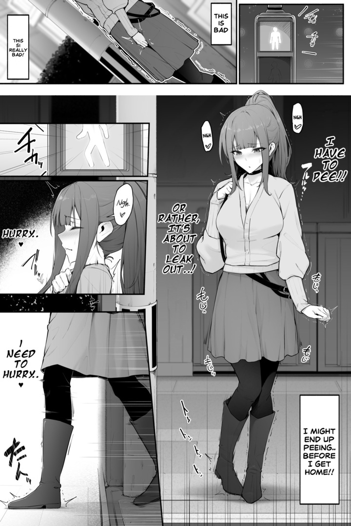 On her way home and couldn't hold it anymore page 1 full