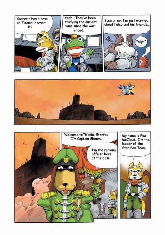 Star Fox: Farewell, Beloved Falco page 9 full