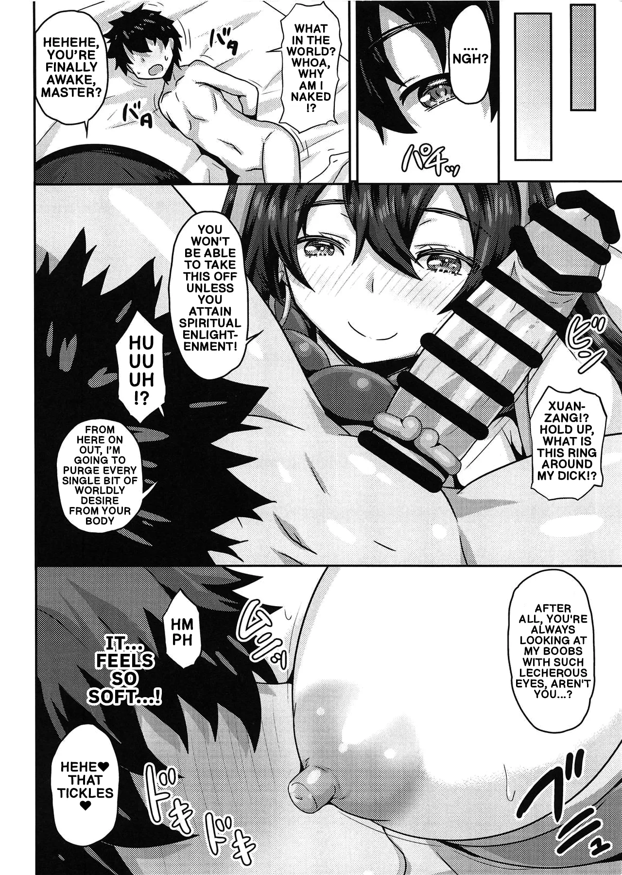 No one's attaining any enlightment with those huge boobs around page 5 full