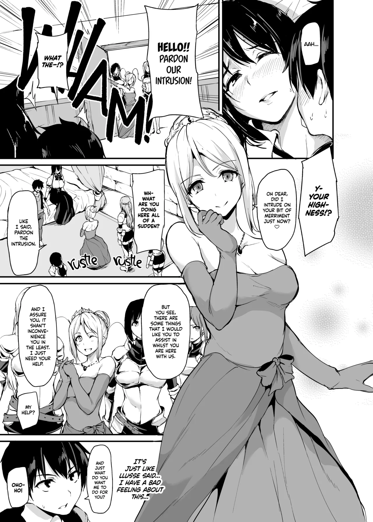 Tales of a Harem in Another World - Volume 3 page 8 full