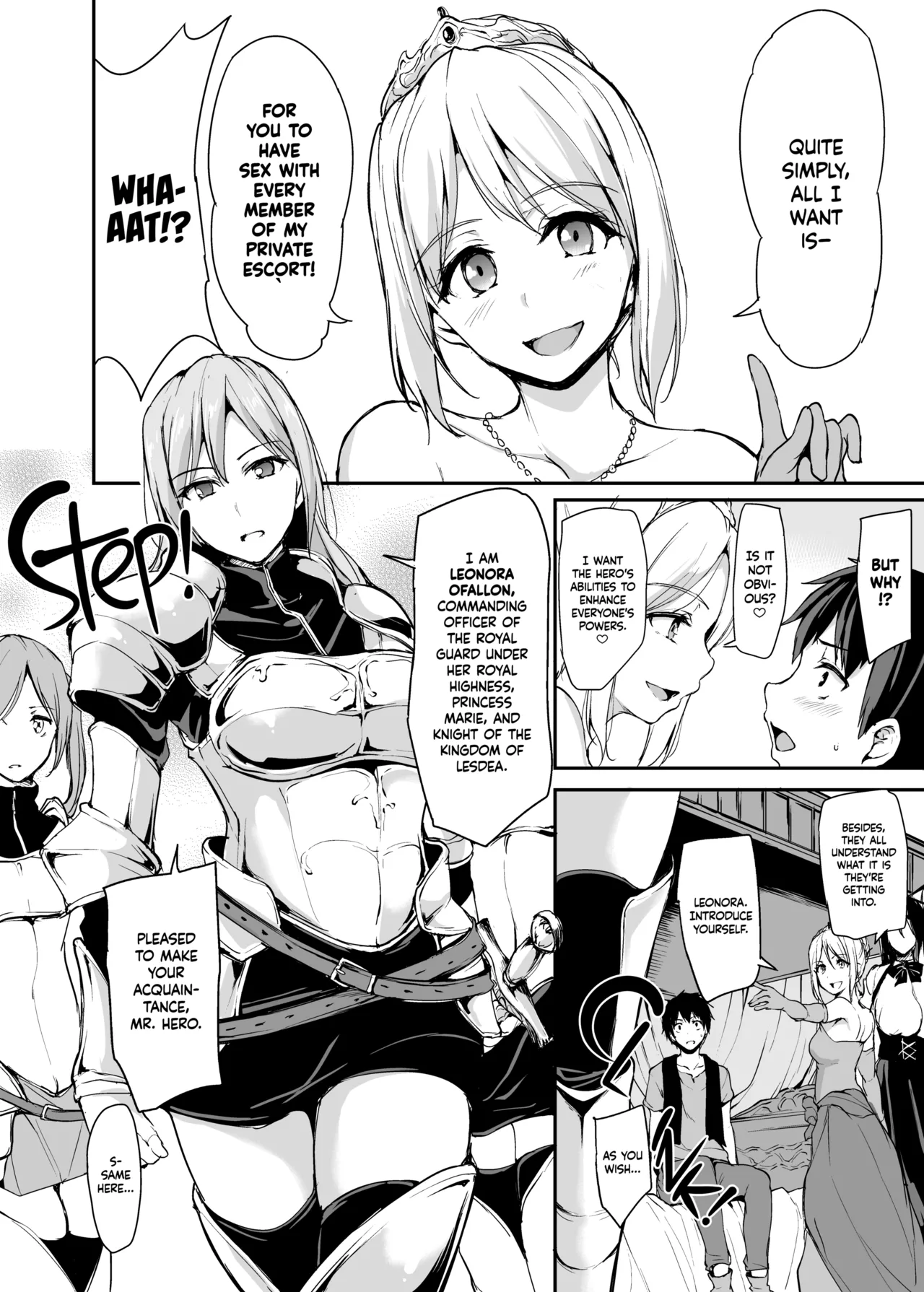 Tales of a Harem in Another World - Volume 3 page 9 full