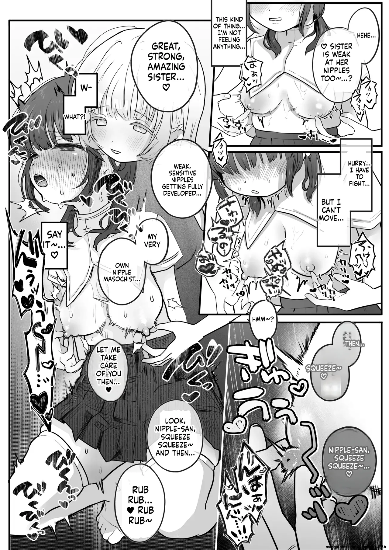 Chikubi Renzoku Zecchou Batsu Game! ~ Yuutousei Sister ga Succubus no Sex Pet ni Naru Made~ page 5 full