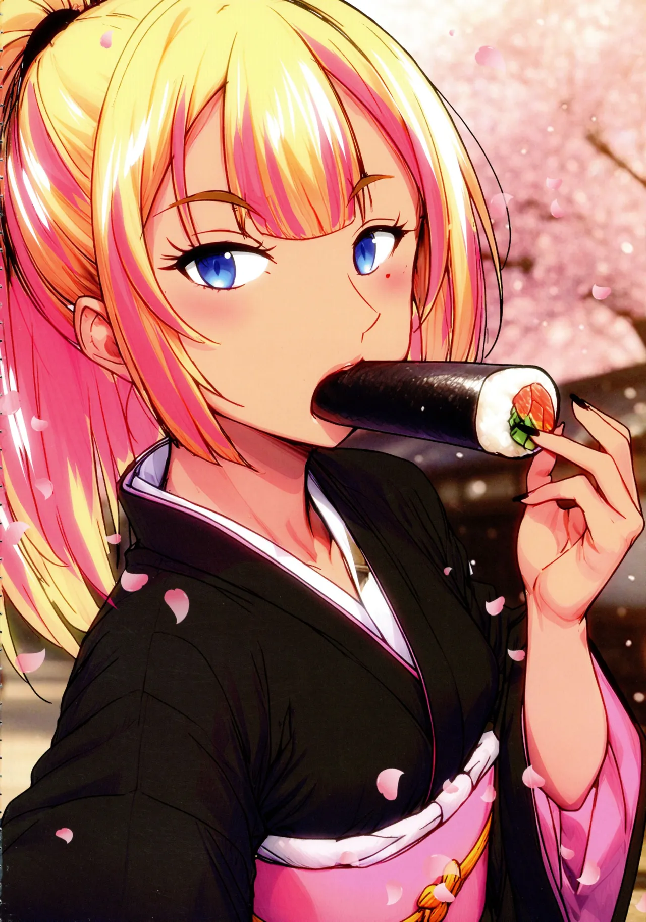 InCha Otouto ga Otaryman Seikatsu Shinagara Bonyuu Tappuri Kinpatsu Bakunyuu Oyako o Harem H & Kobetsu Date de Harama seru Hanashi J&A page 4 full