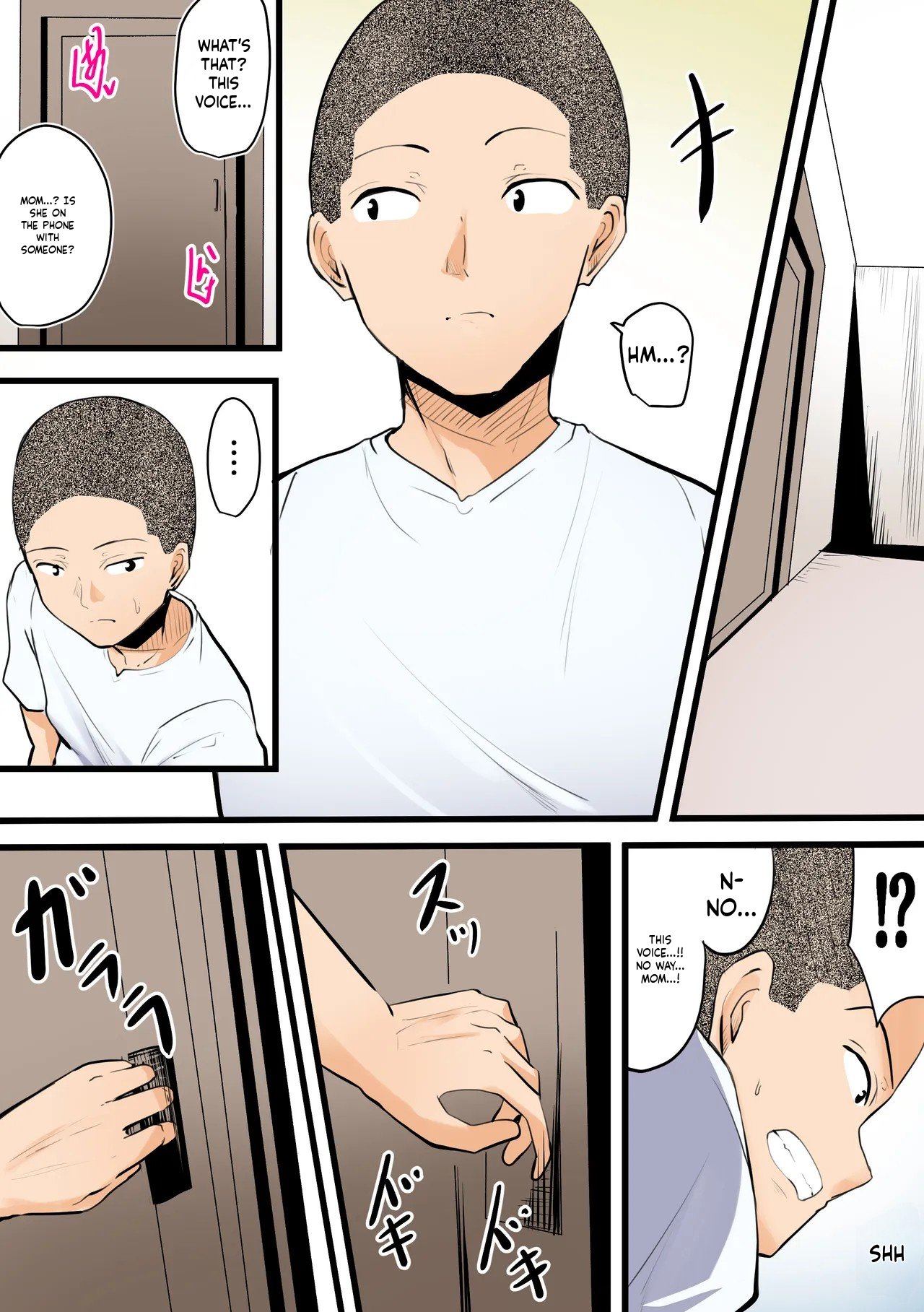 【 kami no dai gosann 】 hahaoya to musuko ga dou ziki ni seiyoku no pi-ku wo mukae te simau！！| Mother and son hit their peak libido at the very same time!! page 8 full