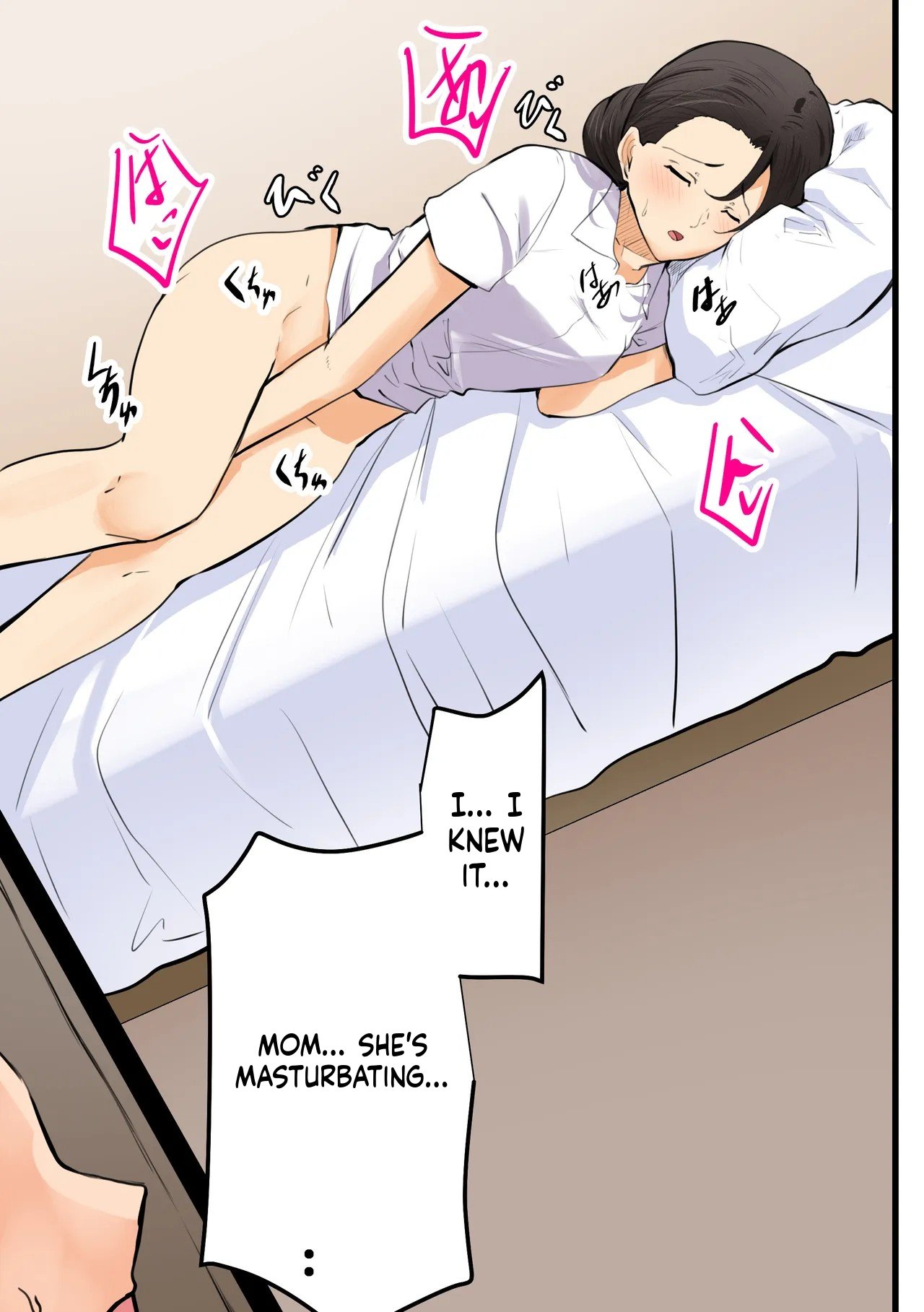 【 kami no dai gosann 】 hahaoya to musuko ga dou ziki ni seiyoku no pi-ku wo mukae te simau！！| Mother and son hit their peak libido at the very same time!! page 9 full