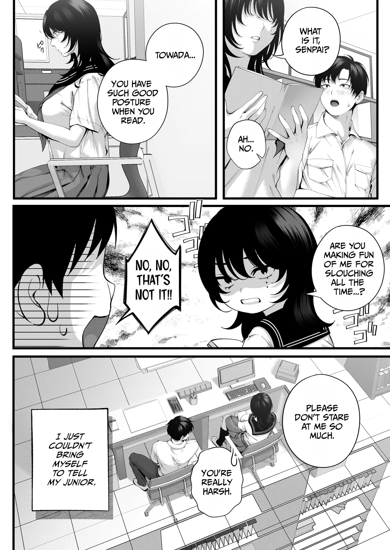 Yariman no Namaiki Kouhai to Tsukiau made no Hanashi. page 6 full
