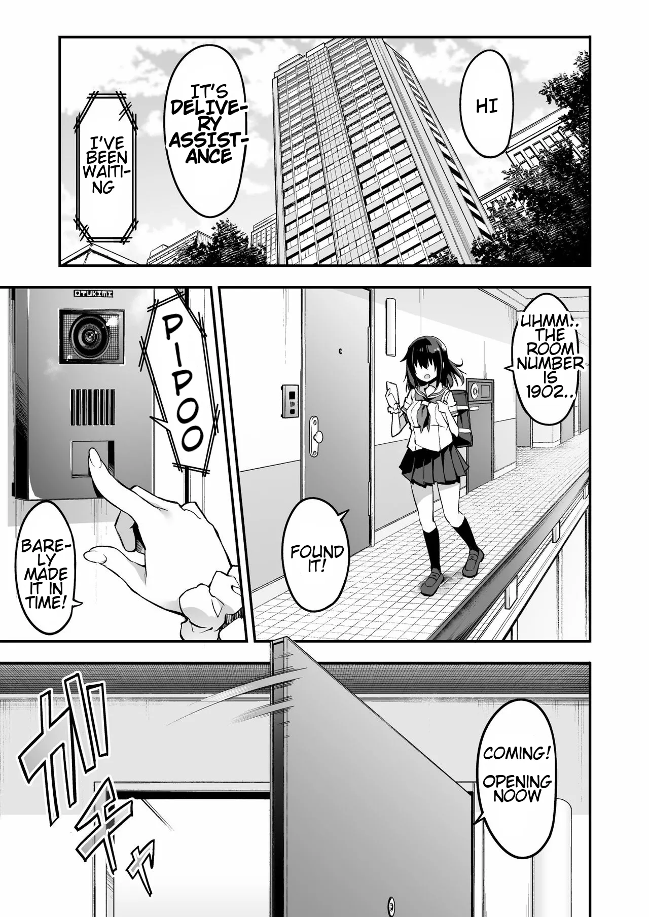 Kaji Daikou o Tanondara JK ga Kita node Tsuika de Iroiro Onegai shite mita | A highschool girl showed up for my housekeeping request, so I asked for some extra service page 4 full
