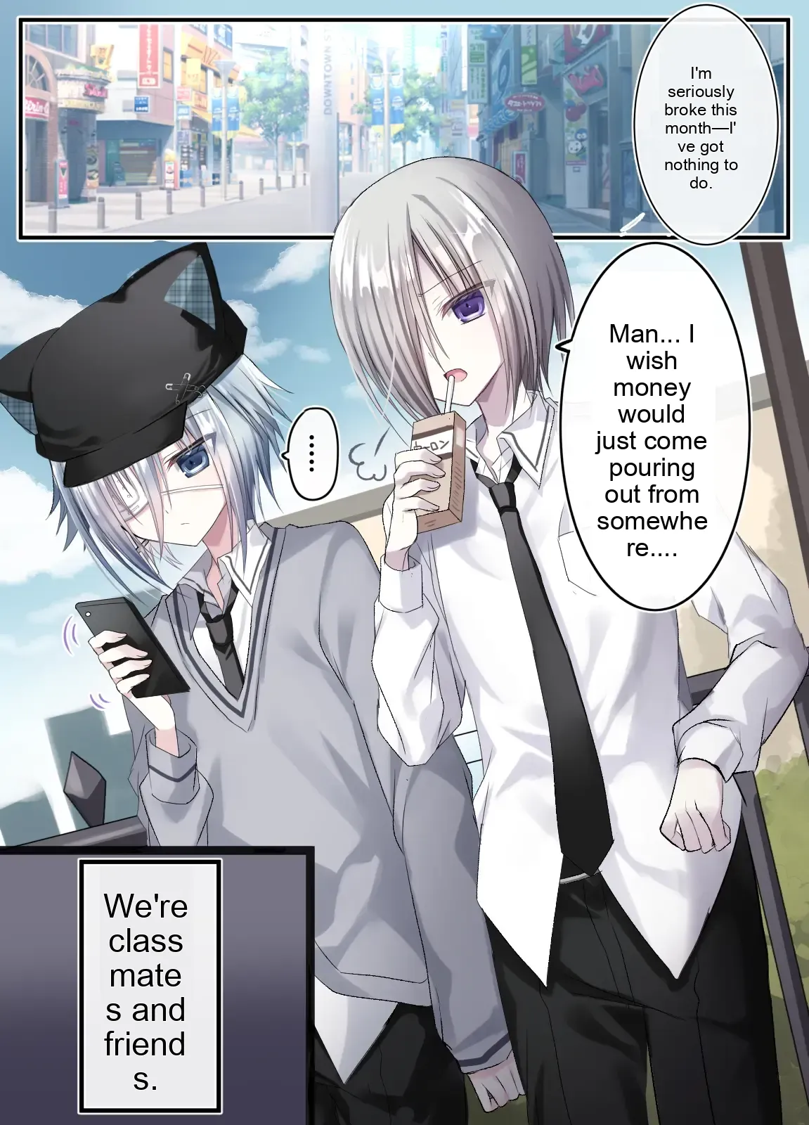 A Sassy Kid Who Underestimates Adults vs. A Cool Teen: A Forced Orgasm Endurance Battle ~Discovering Lust in a Friend~ page 3 full