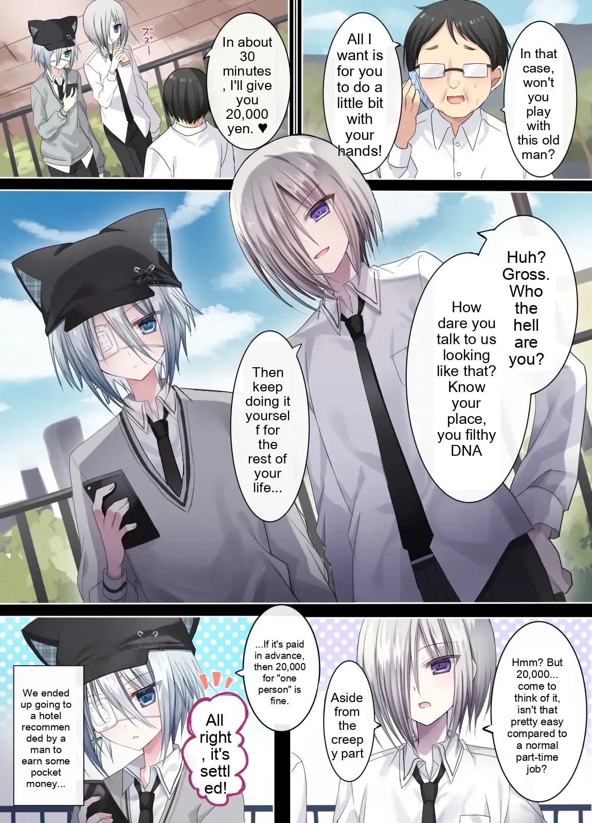 A Sassy Kid Who Underestimates Adults vs. A Cool Teen: A Forced Orgasm Endurance Battle ~Discovering Lust in a Friend~ page 5 full