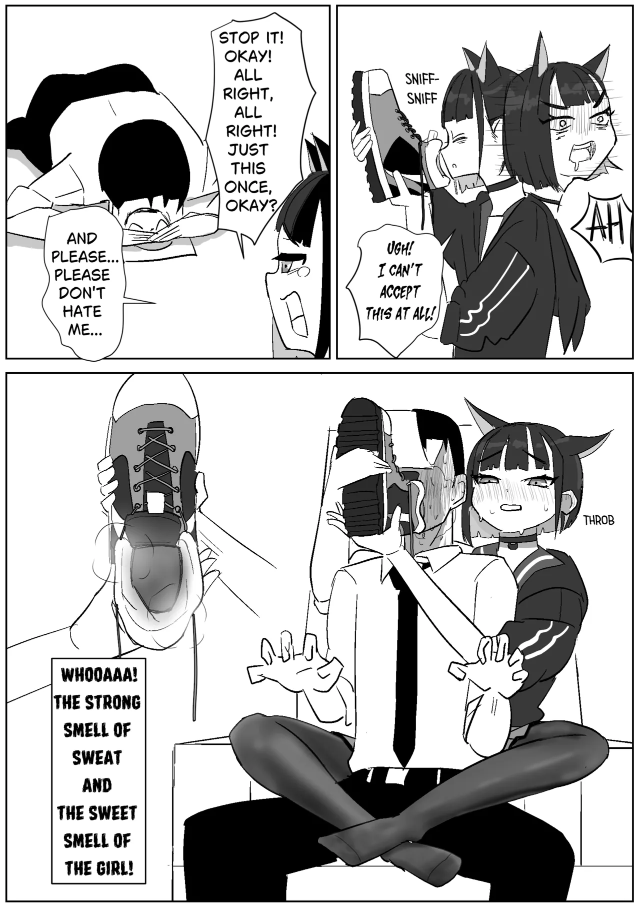 Fuck with Kazusa's Smelly Sneaker page 2 full