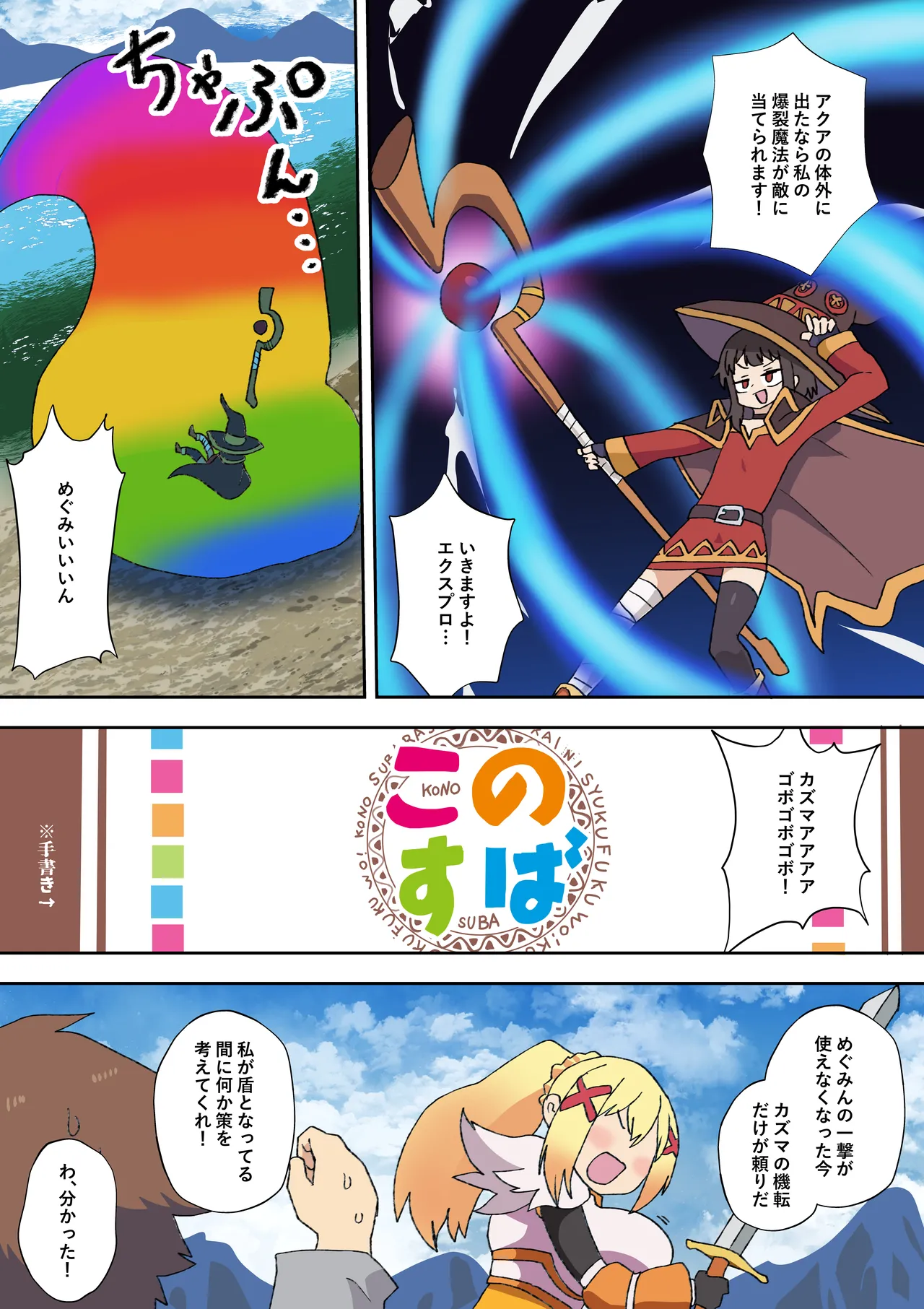 KonoSuba Status Change Book page 8 full
