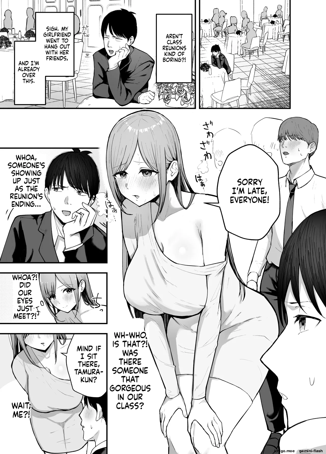 "Omae ga Futta InCha Onna, Ima ja Followers Hyakuman-nin Goe no Bakunyuu Gravure Idol dazo? w" —Kanojo no Iru Ore o Muchimuchi Bakunyuu Body de Yuuwaku shite kite Gyaku NTR— page 2 full