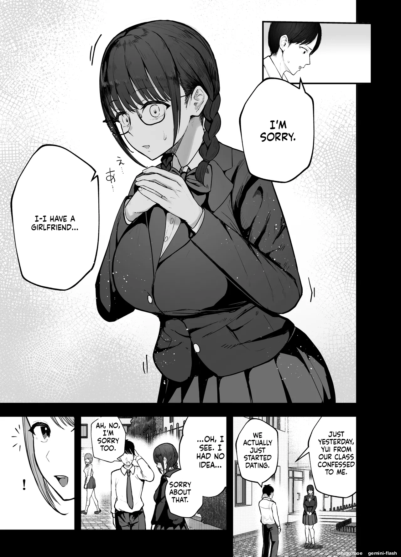 "Omae ga Futta InCha Onna, Ima ja Followers Hyakuman-nin Goe no Bakunyuu Gravure Idol dazo? w" —Kanojo no Iru Ore o Muchimuchi Bakunyuu Body de Yuuwaku shite kite Gyaku NTR— page 8 full