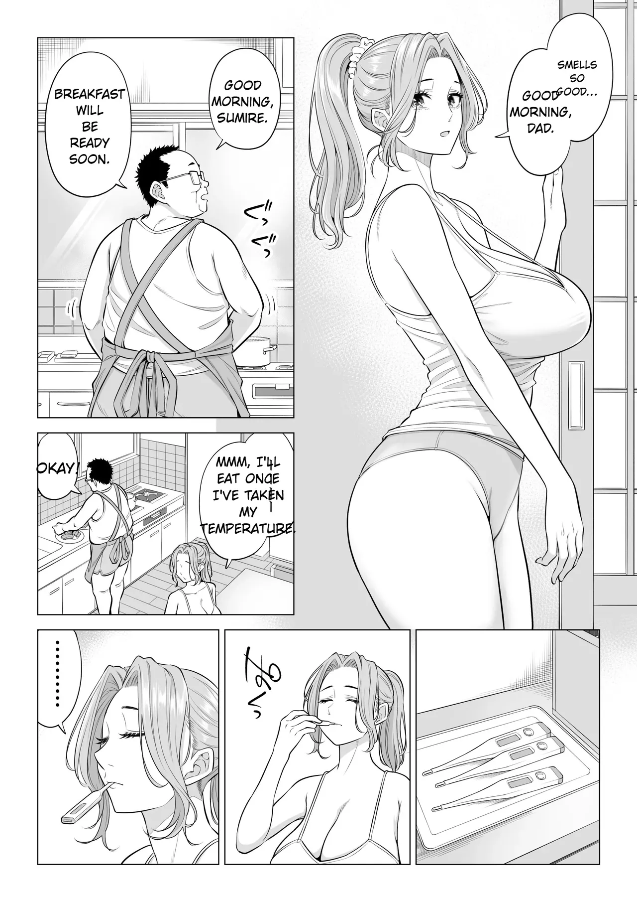 Ogifu-san no Seiyoku Shori wa Watashi tachi Sanshimai no Mochi mawari | Taking the turn - The story of how us three sister took care of our step-father needs page 6 full