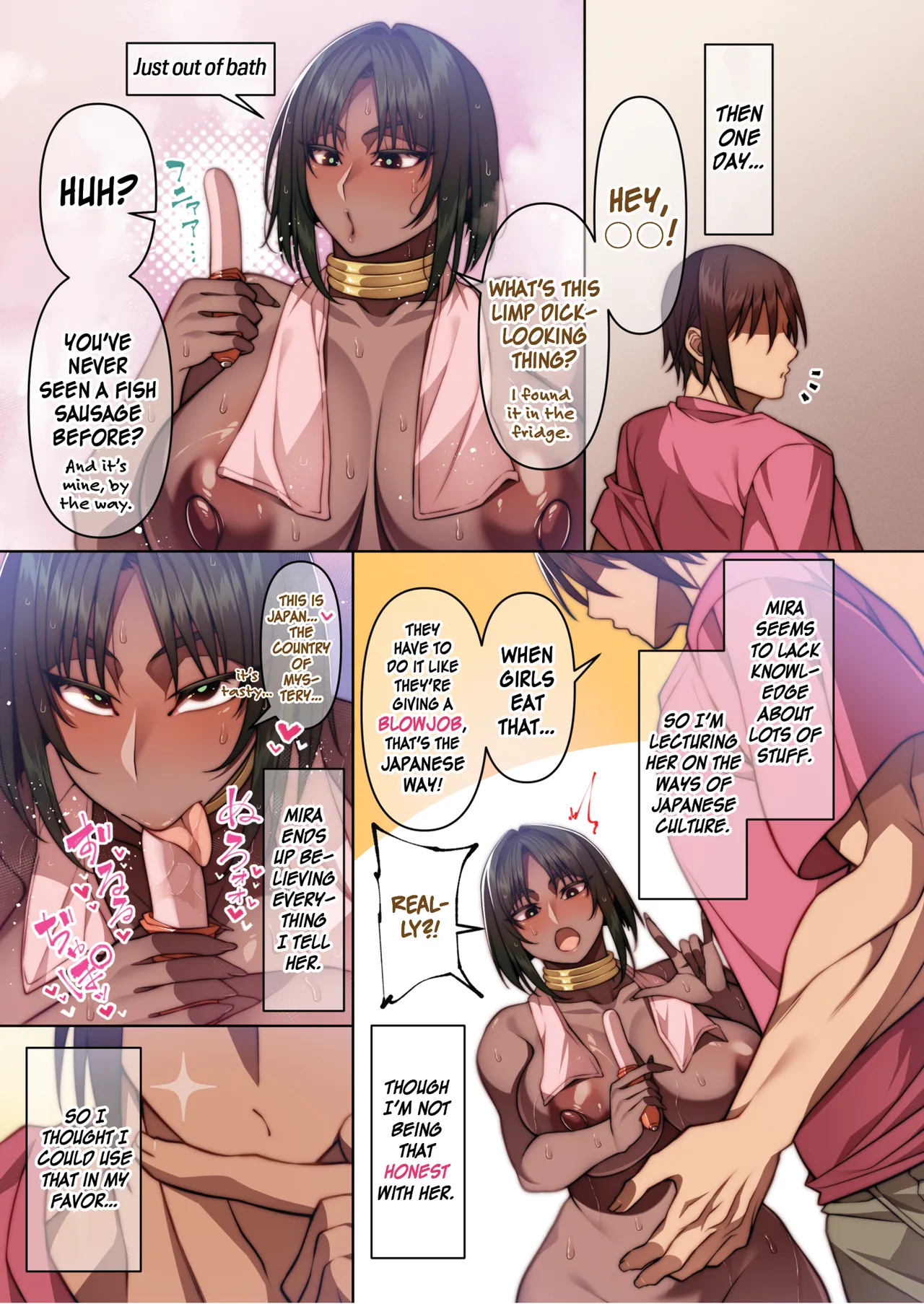 Tsugou no Ii Mesu Ooraka Ryuugakusei Hen | The Nymphos Who’re Up for Anything ♀ The Big Hearted Overseas Transfer Student page 6 full