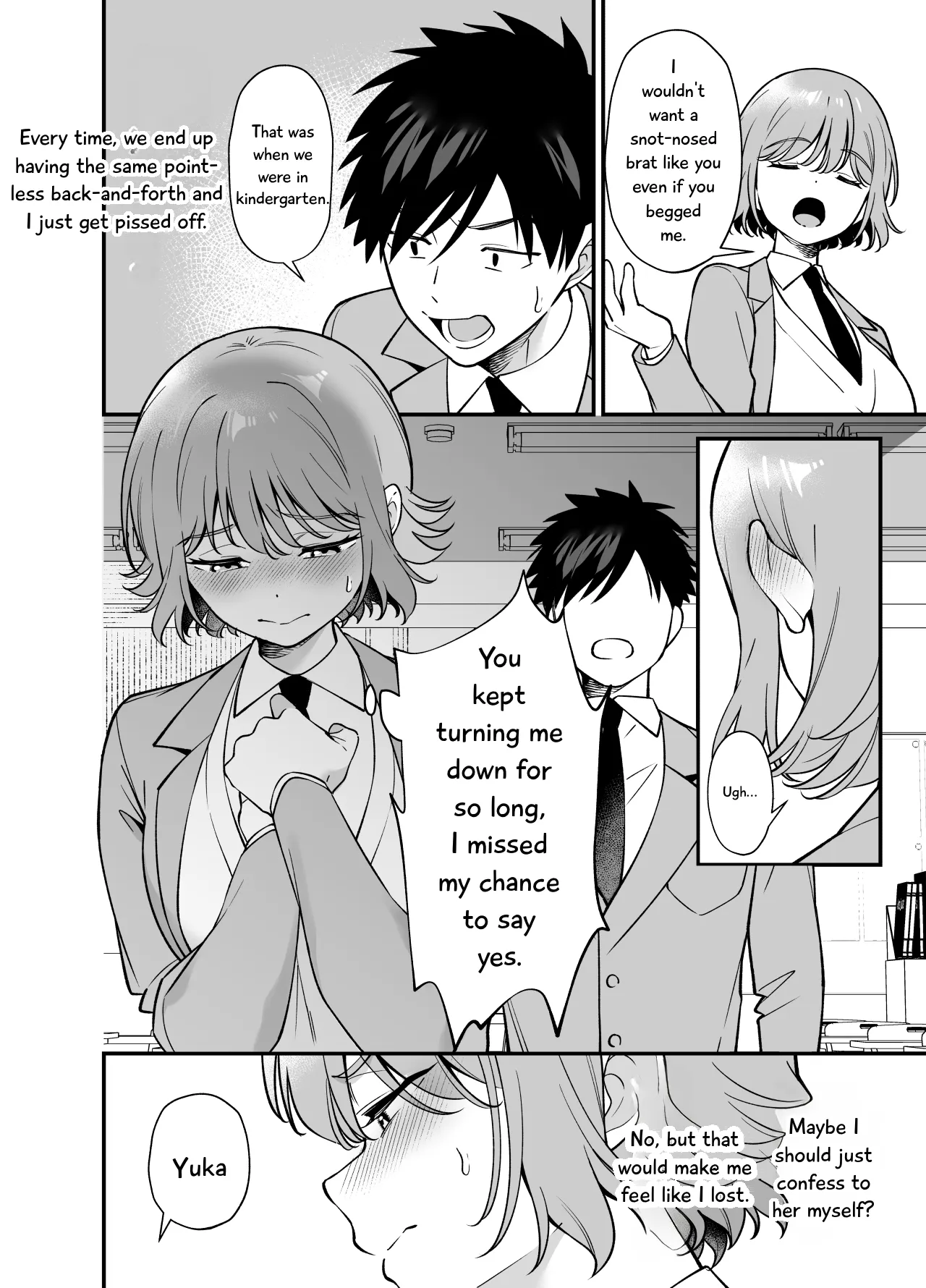 Tsundere Osananajimi ni Saiminjutsu o Kaketara Hanpa ni Jiga ga Nokotteta Hanashi page 4 full