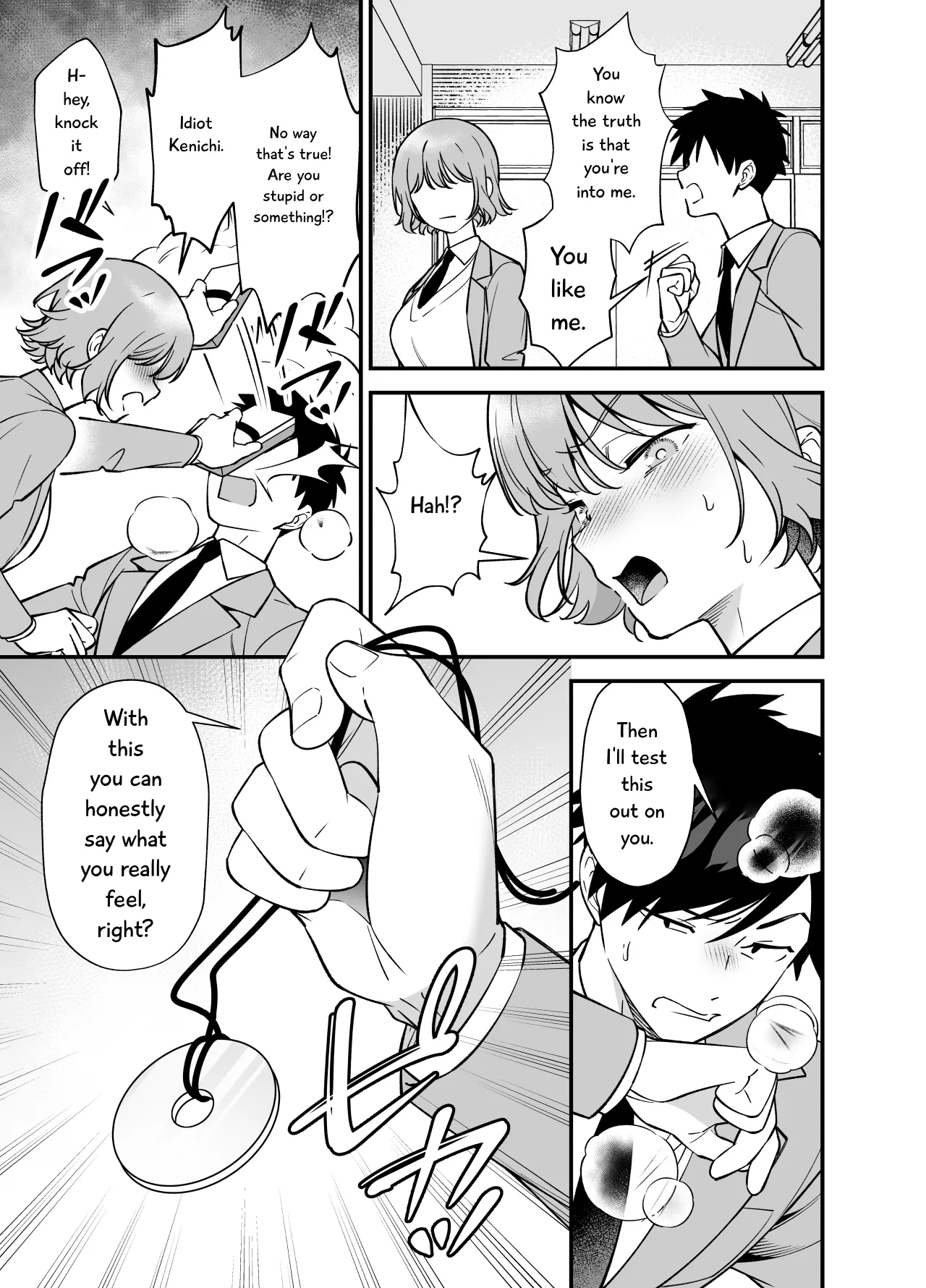 Tsundere Osananajimi ni Saiminjutsu o Kaketara Hanpa ni Jiga ga Nokotteta Hanashi page 5 full