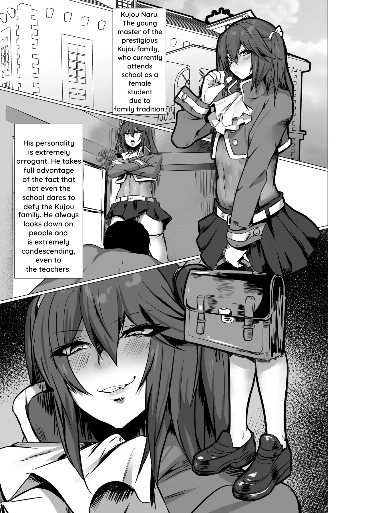 Namaiki Ojou-sama ♂ Mesu Ochi Seikatsu Shidou page 2 full