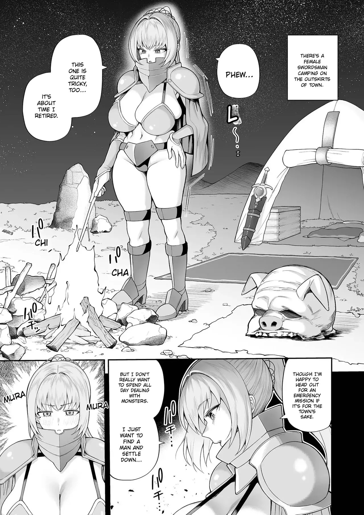 Saikyo dakedo Ikiokureta Onna Kenshi o Saimin de Pet ni Shite Mita | I Turned an Overpowered Female Swordsman Who Missed Her Chance to Marry into a Pet Using Hypnosis page 3 full