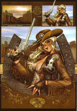[Masamune Shirow] Pieces 8: Wild Wet West [English][Incomplete] — page 17