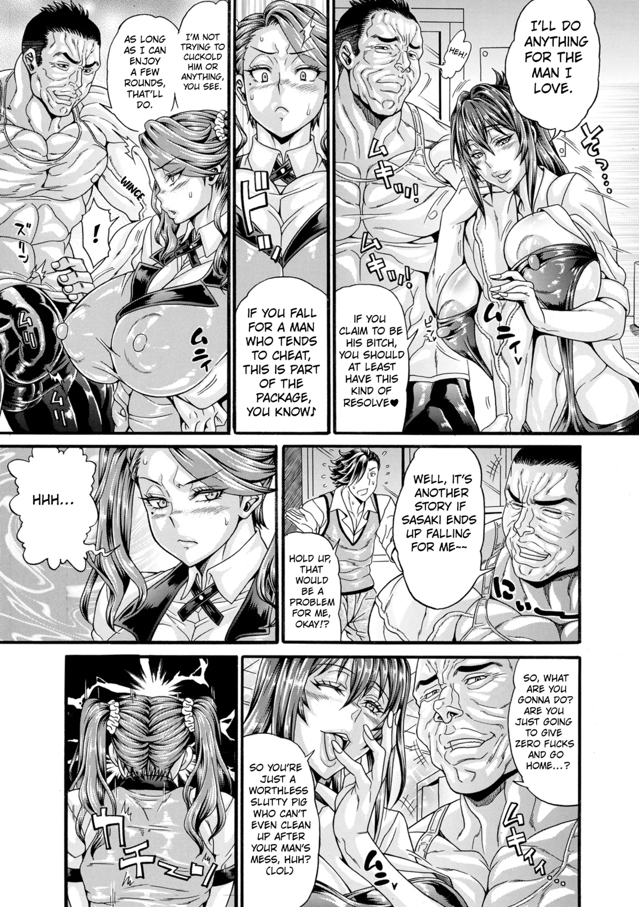 Daniku Triangle Fight! Chapter 5 page 7 full