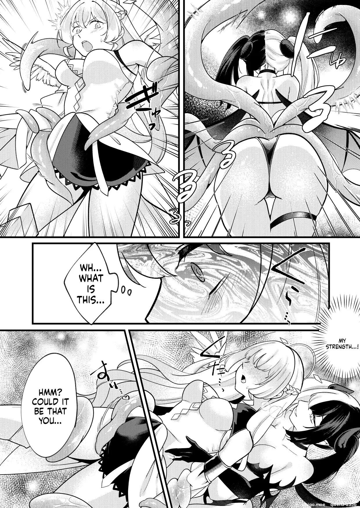 Futanari Tenshi ga Succubus ni Jikakyousei Sareru Ohanashi page 4 full