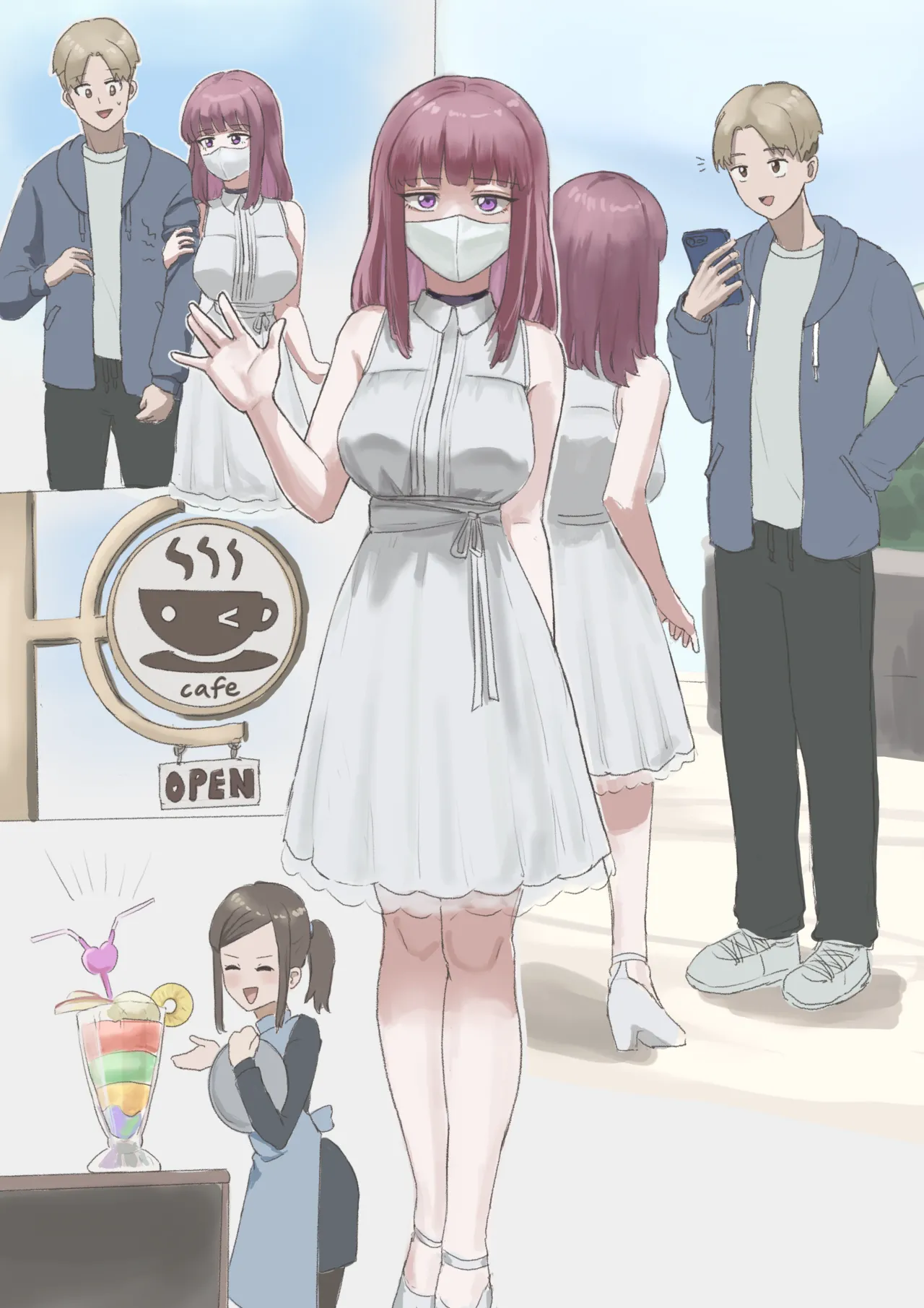 Dating Arc | 約會篇 上色 page 1 full