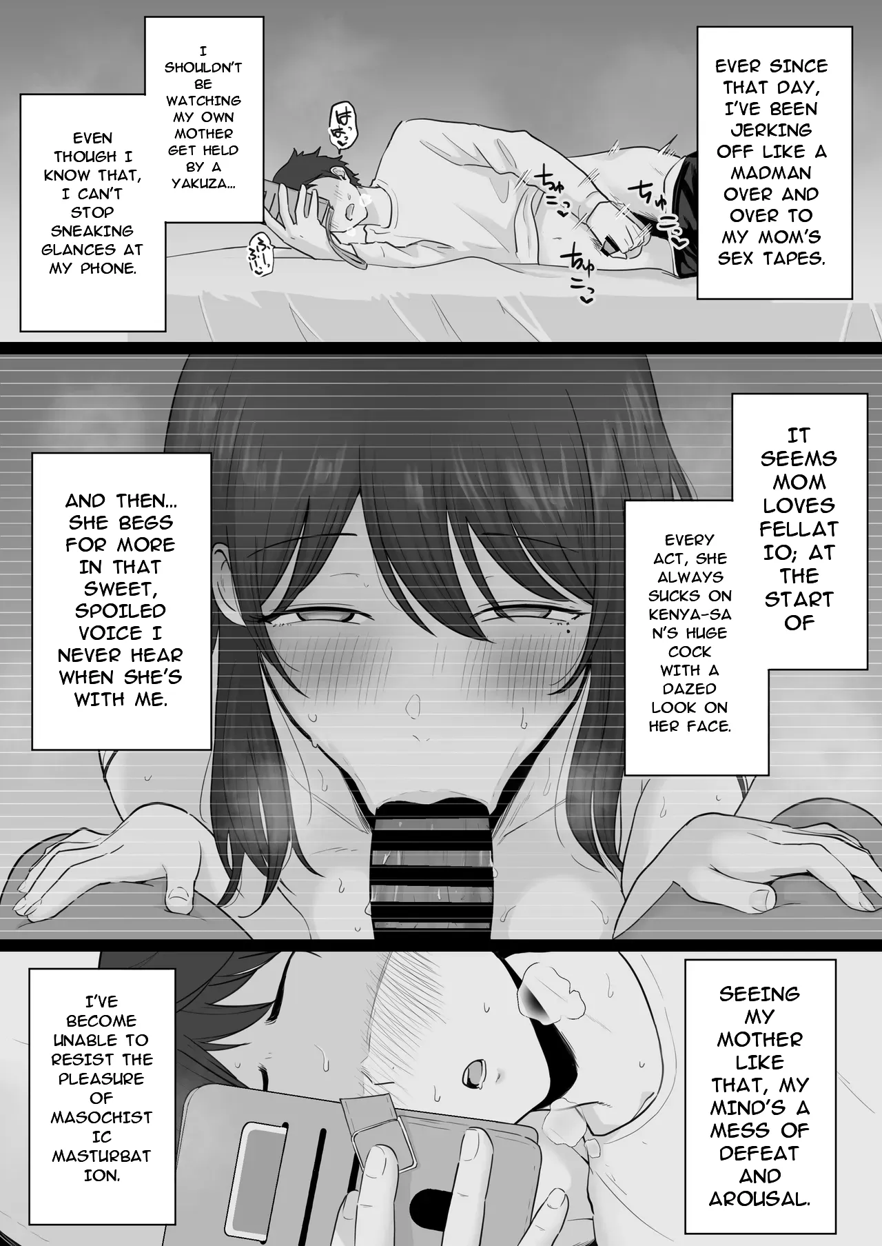 Houkai Kazoku 2-Hahaoya ga Yakuza to no Sex ni Hamatta Hanashi- page 8 full