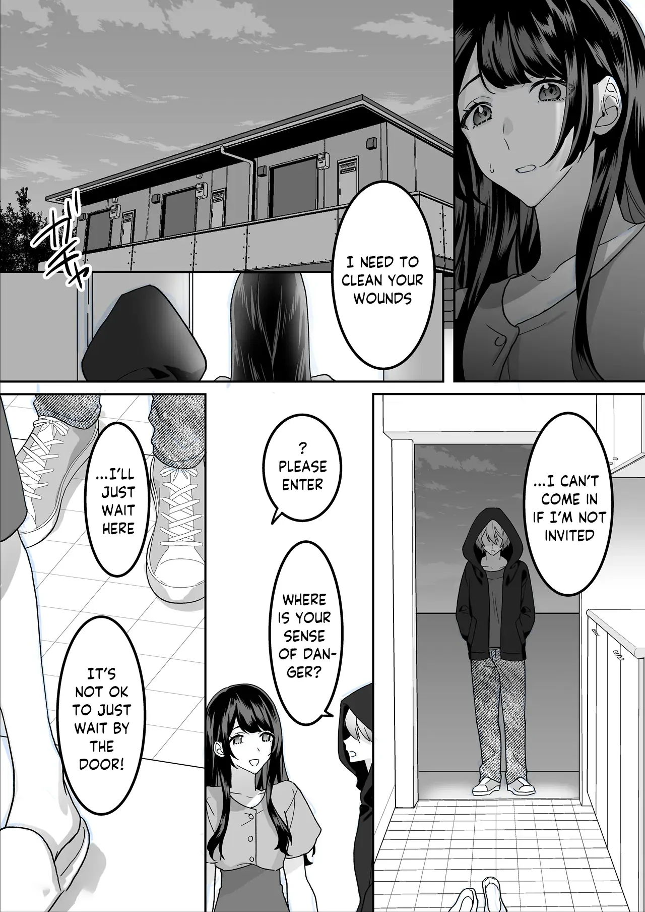 Hiroware Kyuuketsuki wa Oneesan wo Aishitaishi Aisaretai page 9 full
