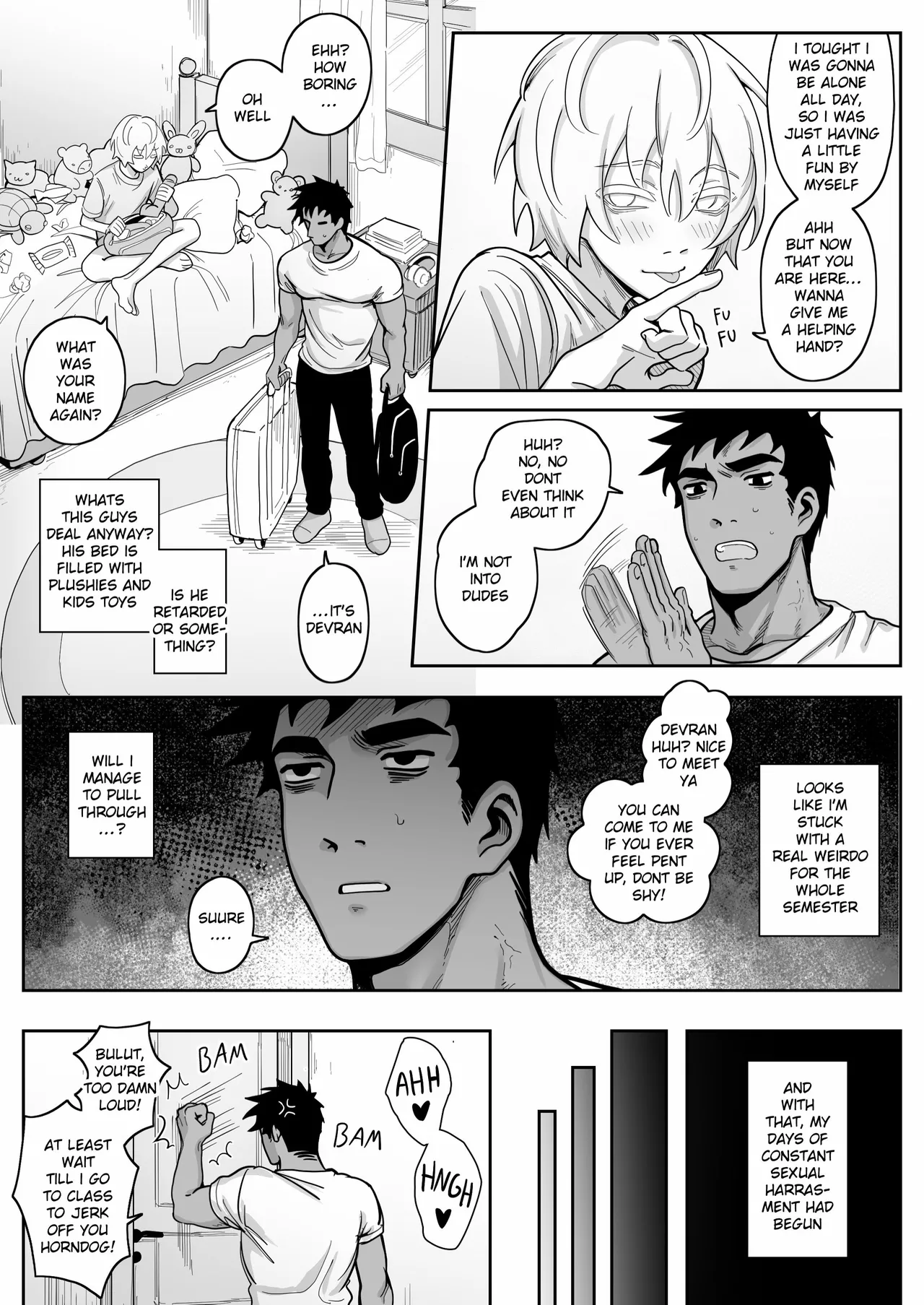 Dosukebena Roommate o Wakara Seru Hanashi | Teaching My Perverted Roommate a Lesson page 4 full