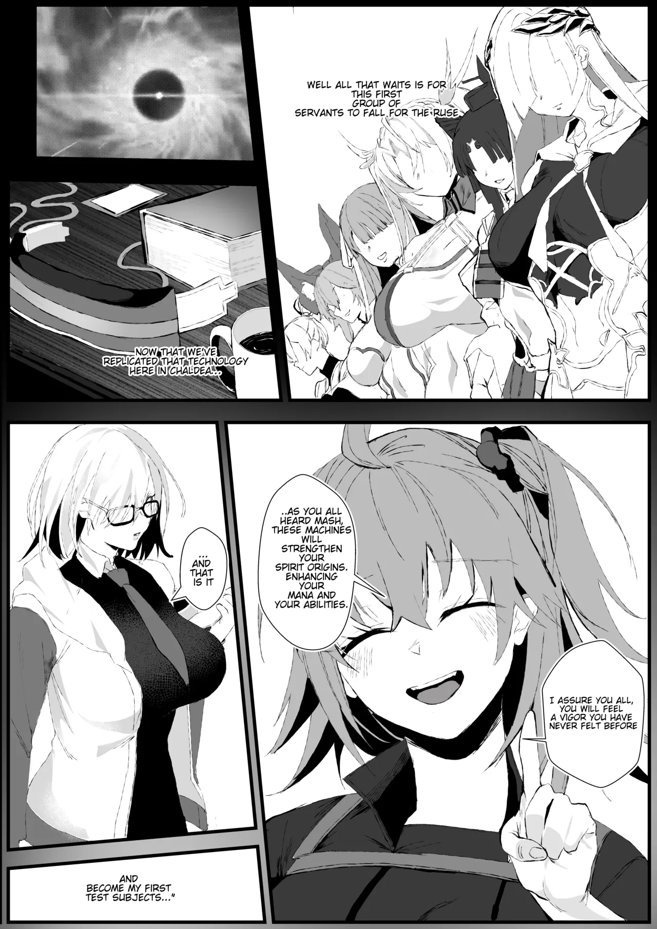 Sexual Experiment Chaldea: Corruption Klironomia page 5 full