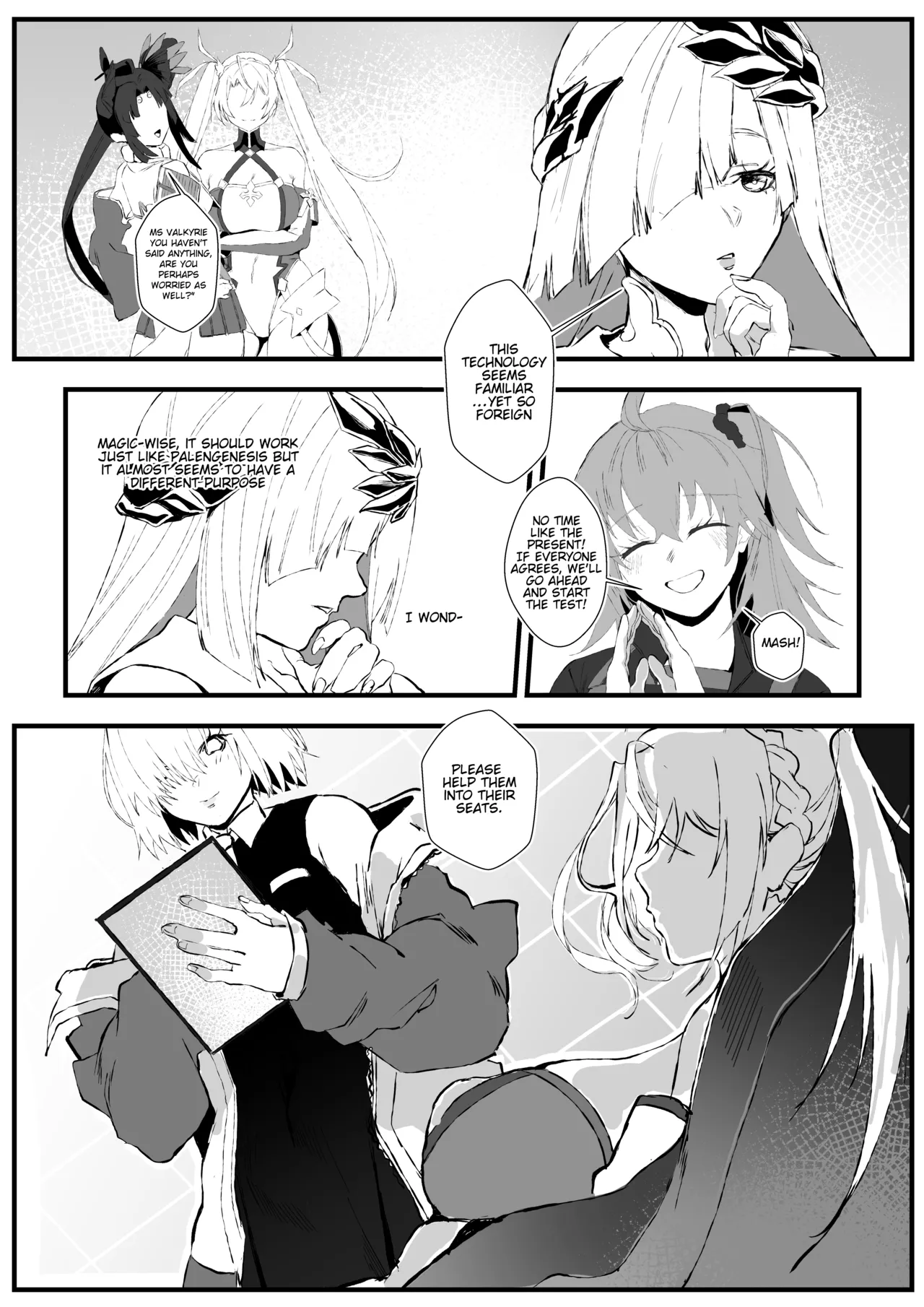 Sexual Experiment Chaldea: Corruption Klironomia page 8 full